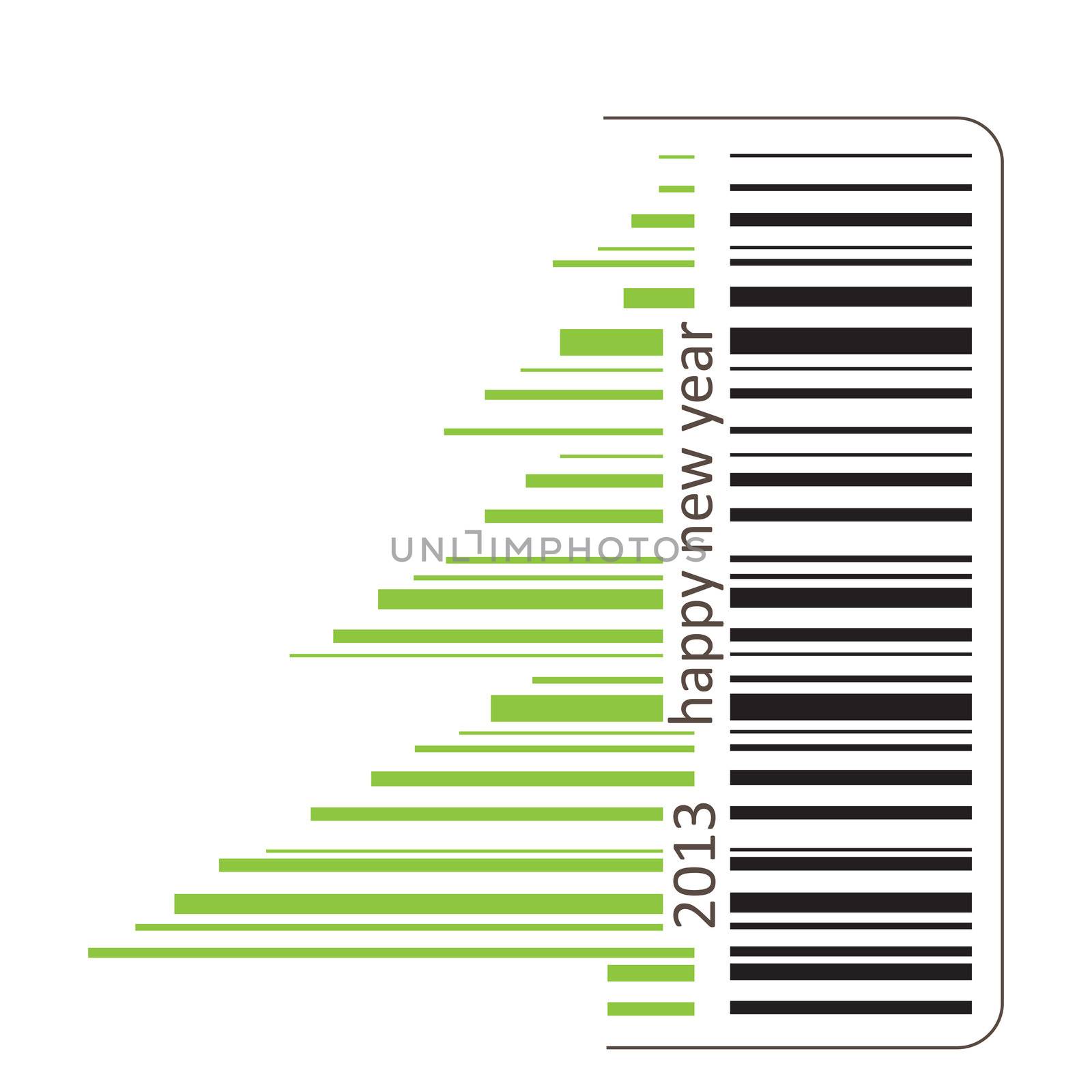 green barcode by metrue
