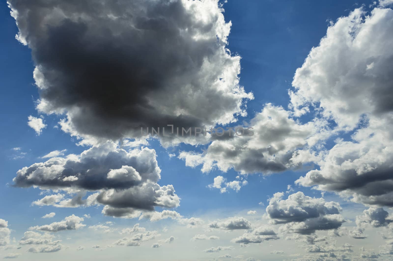 Cumulus clouds by mrfotos