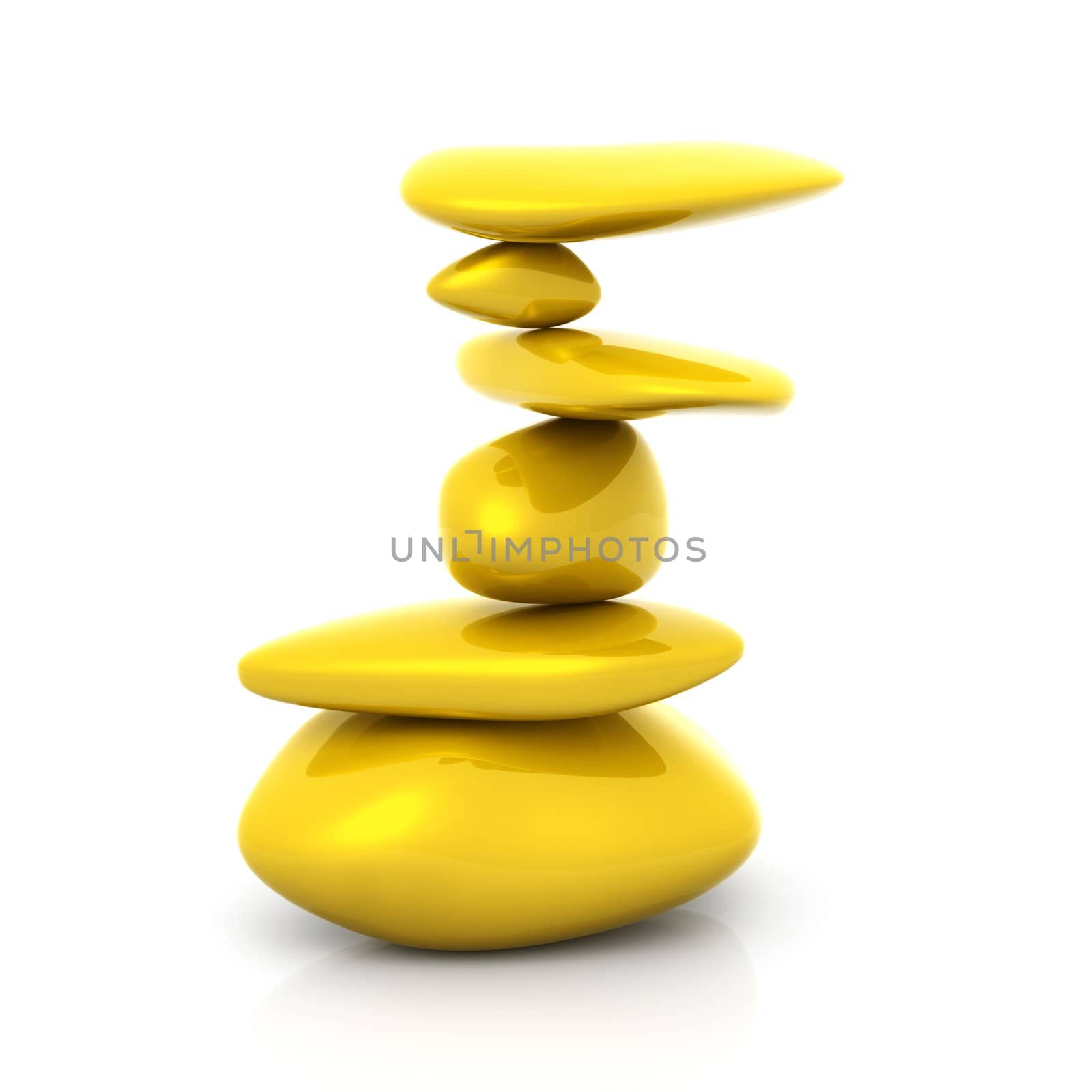 3D Illustration. Isolated on white.
