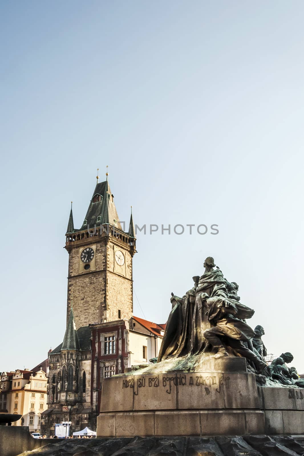 buildings at Old Town Square in Prague, Czech Republic