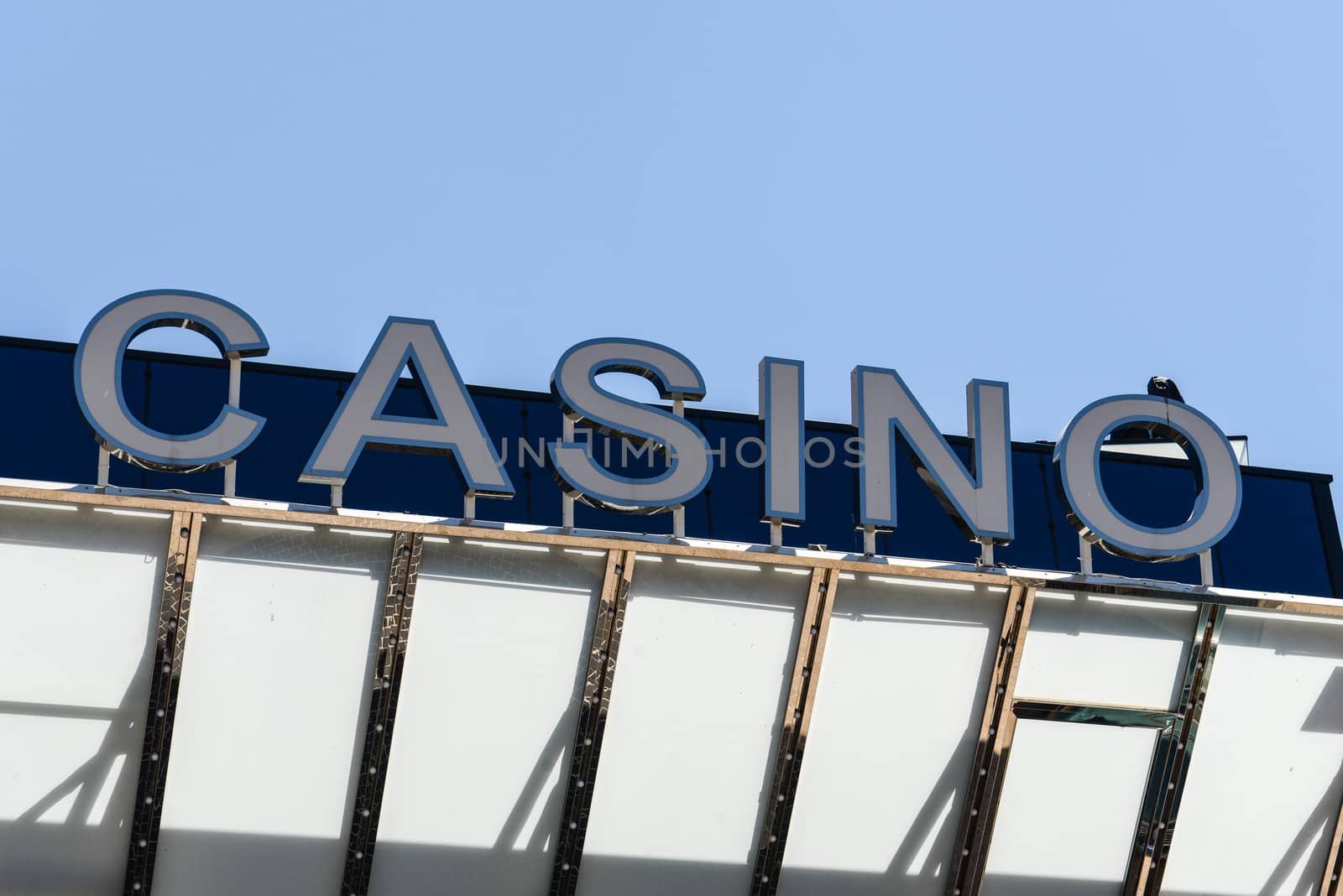 Casino Sign in the Day