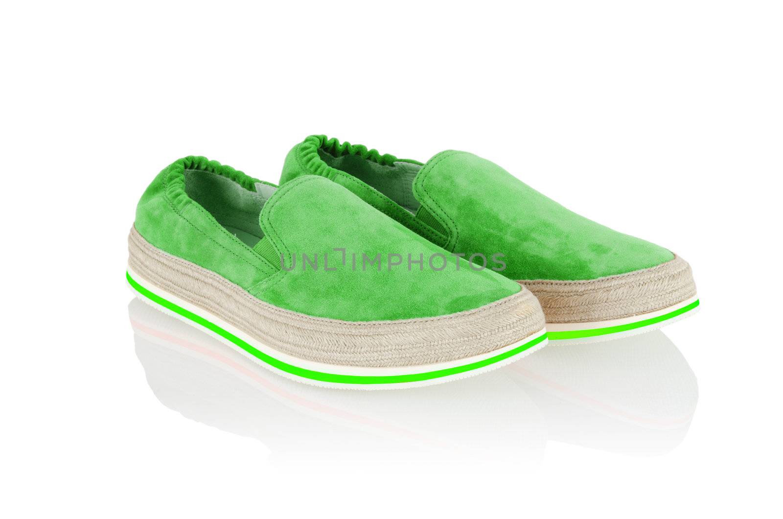 Sport males shoes isolated on white