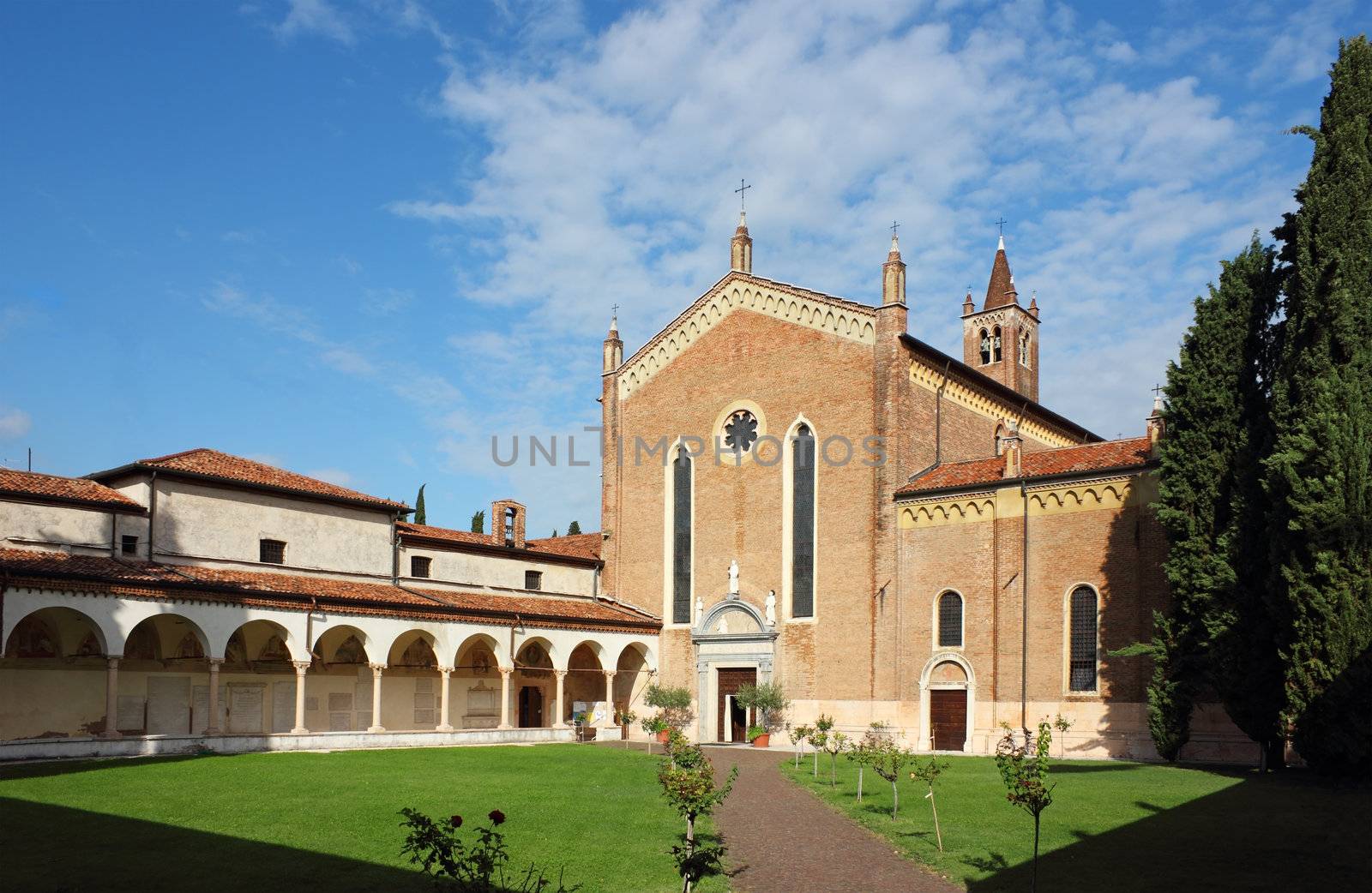 San Bernardino church in Verona by kirilart