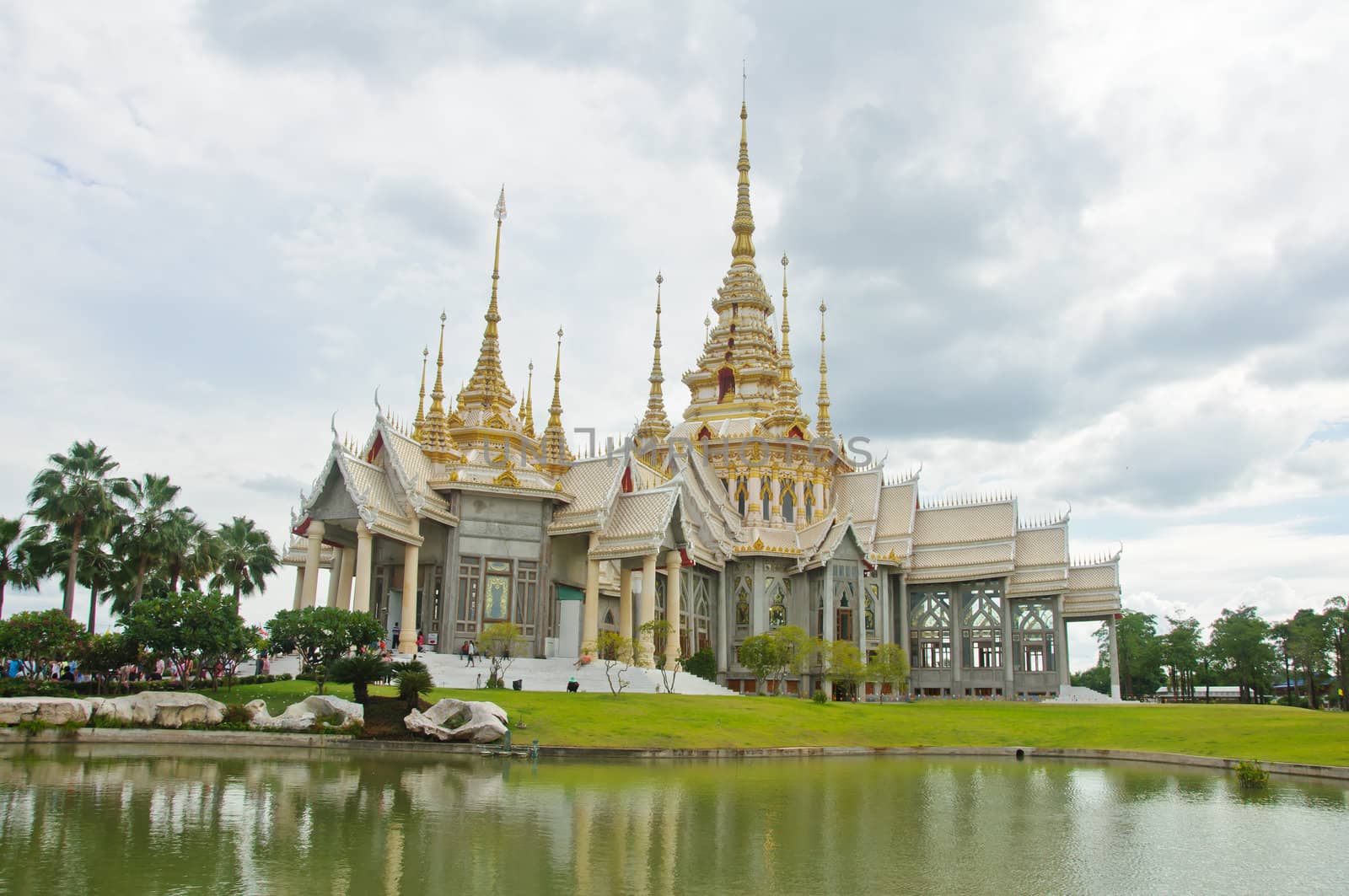 beautiful Luang Poe Toe temple,Nakorrachasima, Thailand