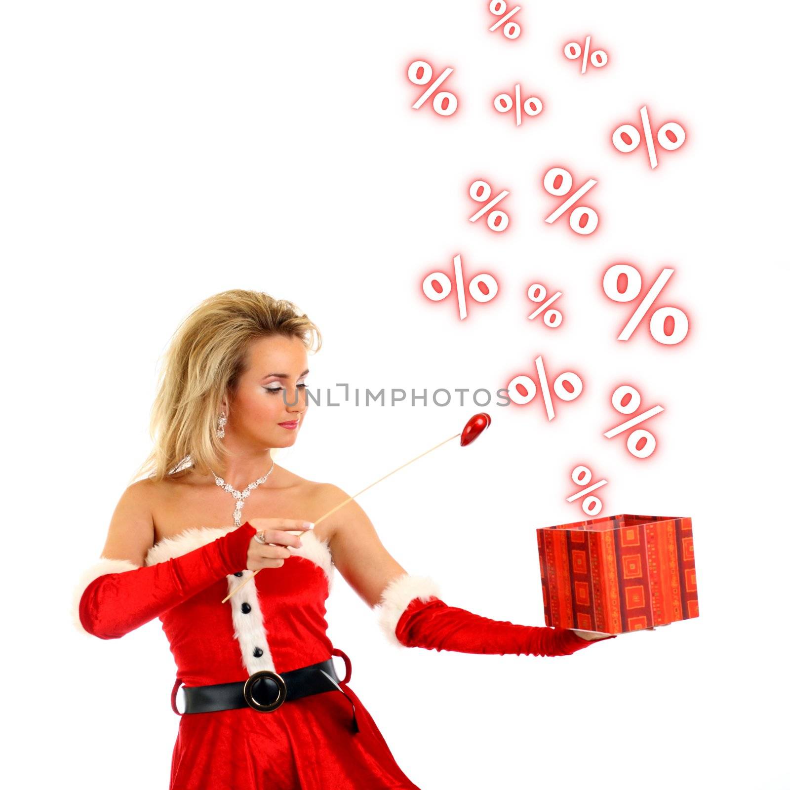 santa girl have magic sale