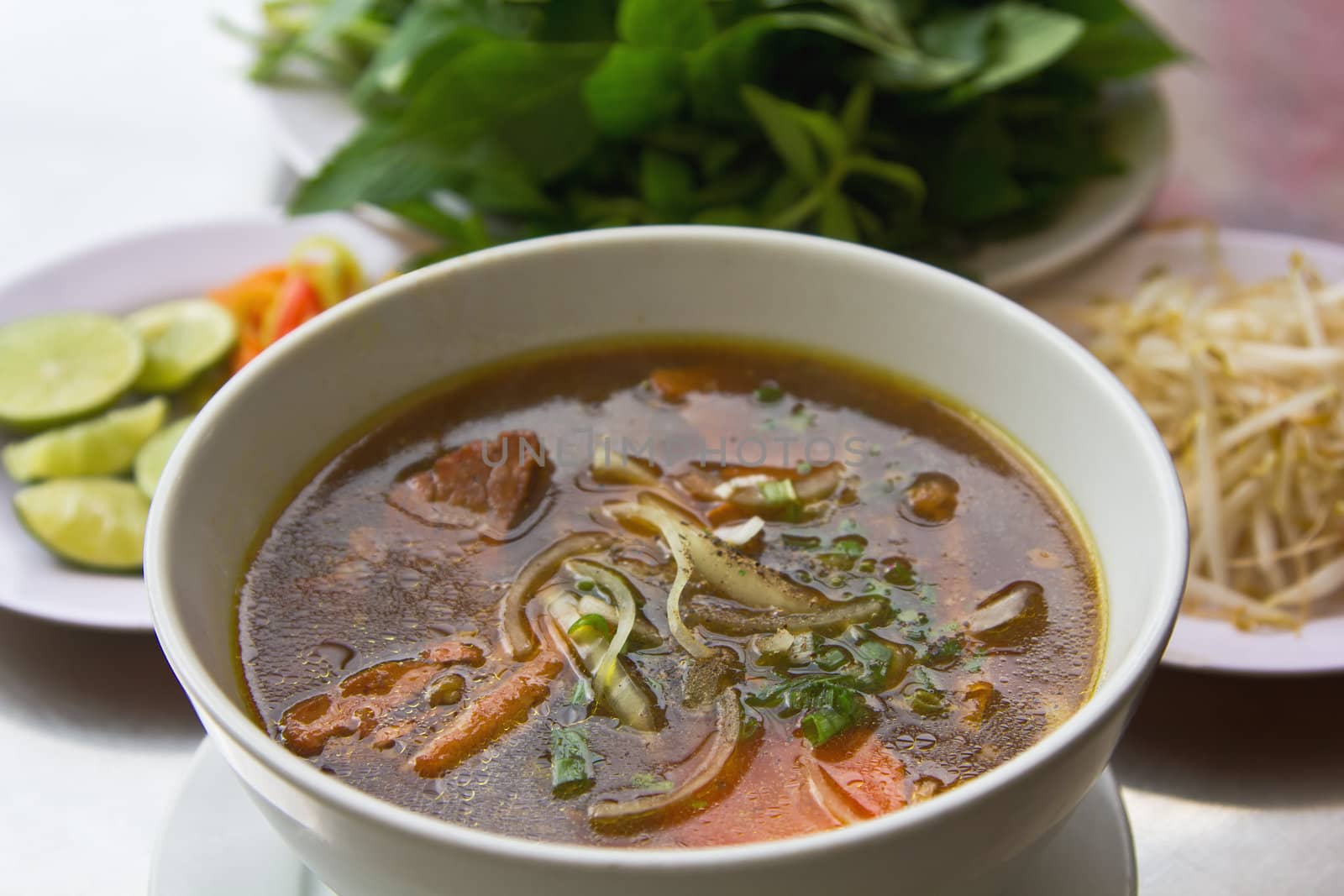 Traditional Vietnamese 's Beef noodle