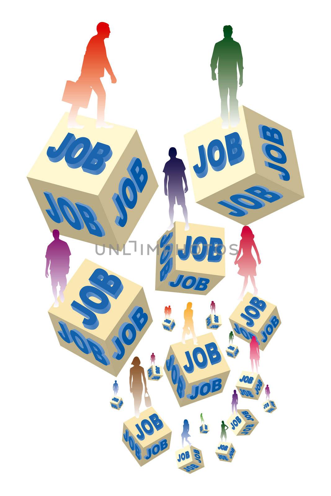 Unemployment and jobs by 26amandine