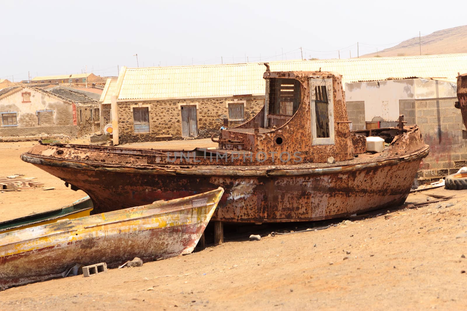 wreck boat island sal cape verde