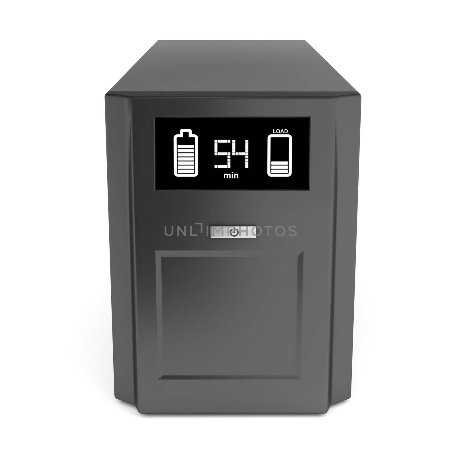 Uninterruptible power supply - front view