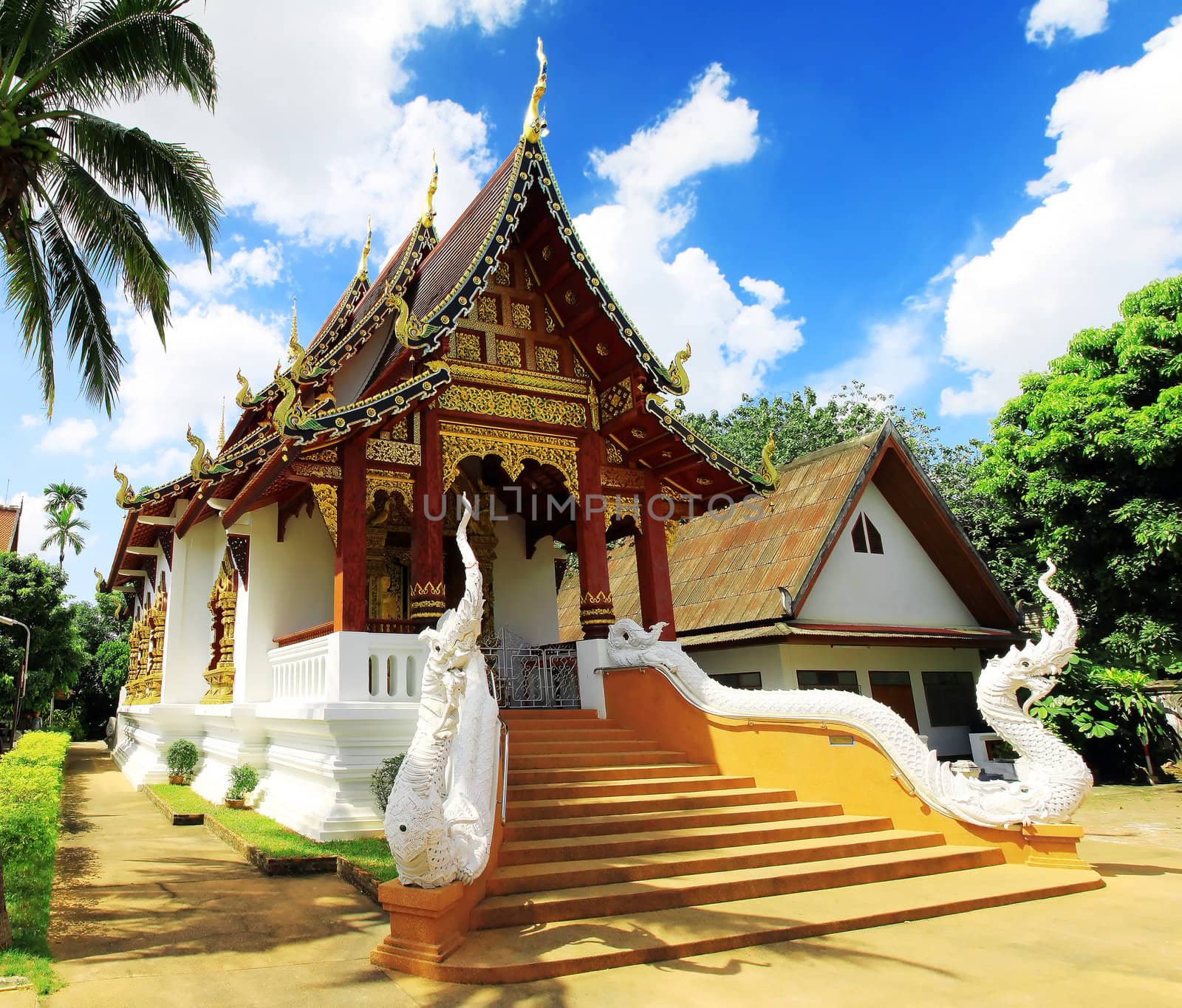 The Buddhist temple. Lido And as a tourist in Thailand.