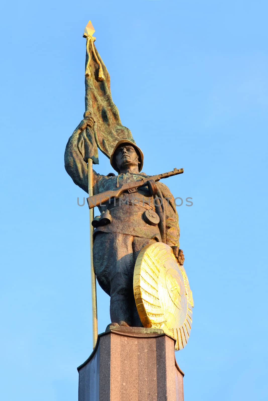 The Heroes' Monument of the red army in Vienna, Austria  by vladacanon