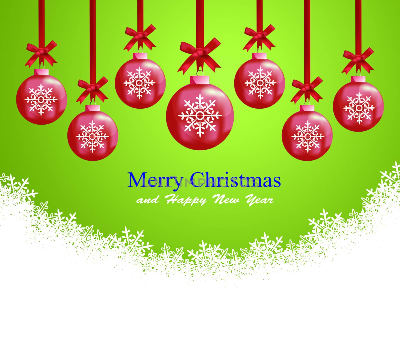 Abstract background with Christmas tree  and colored lights on Christmas. Happy New Year!