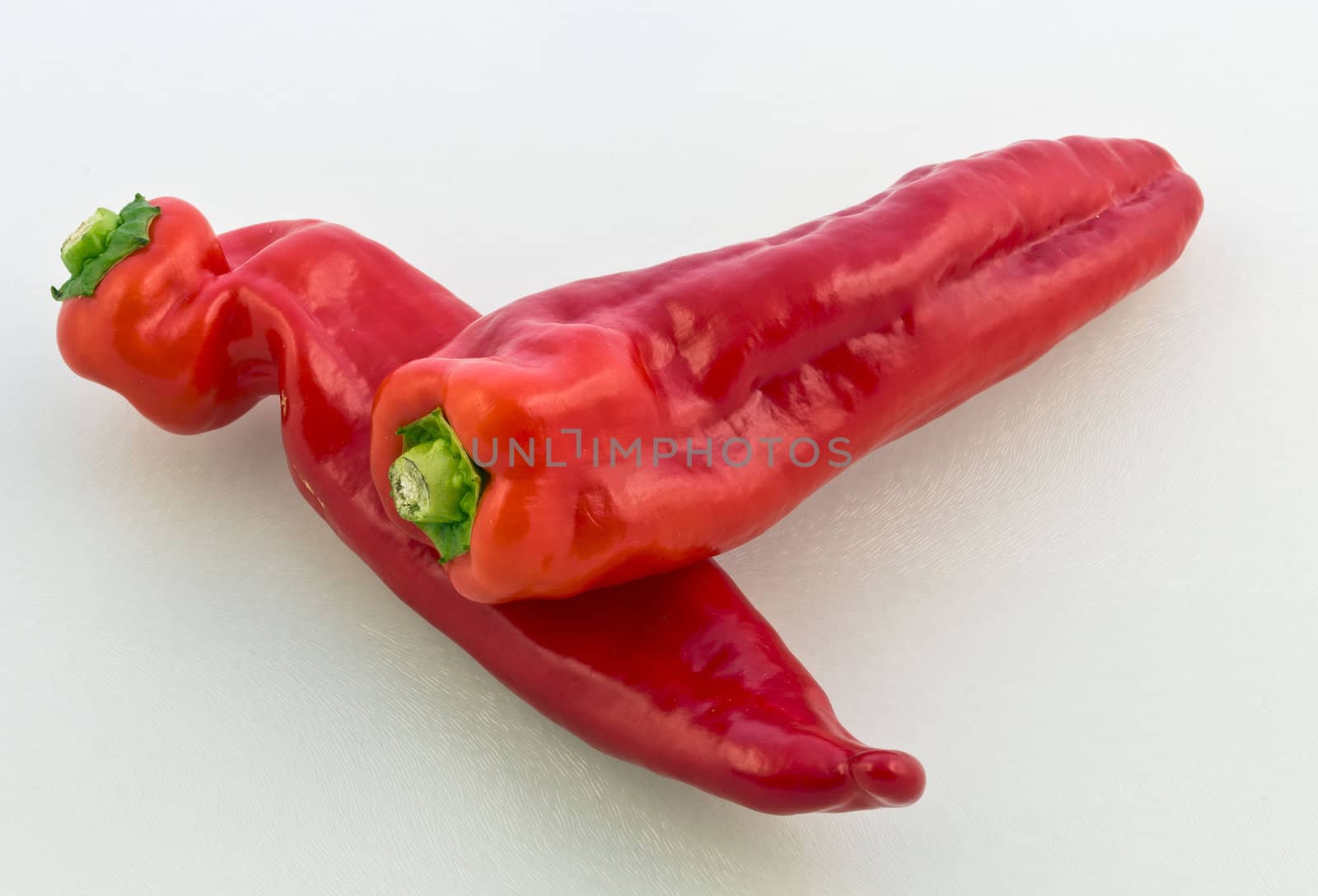 Sweet pointed red peppers
