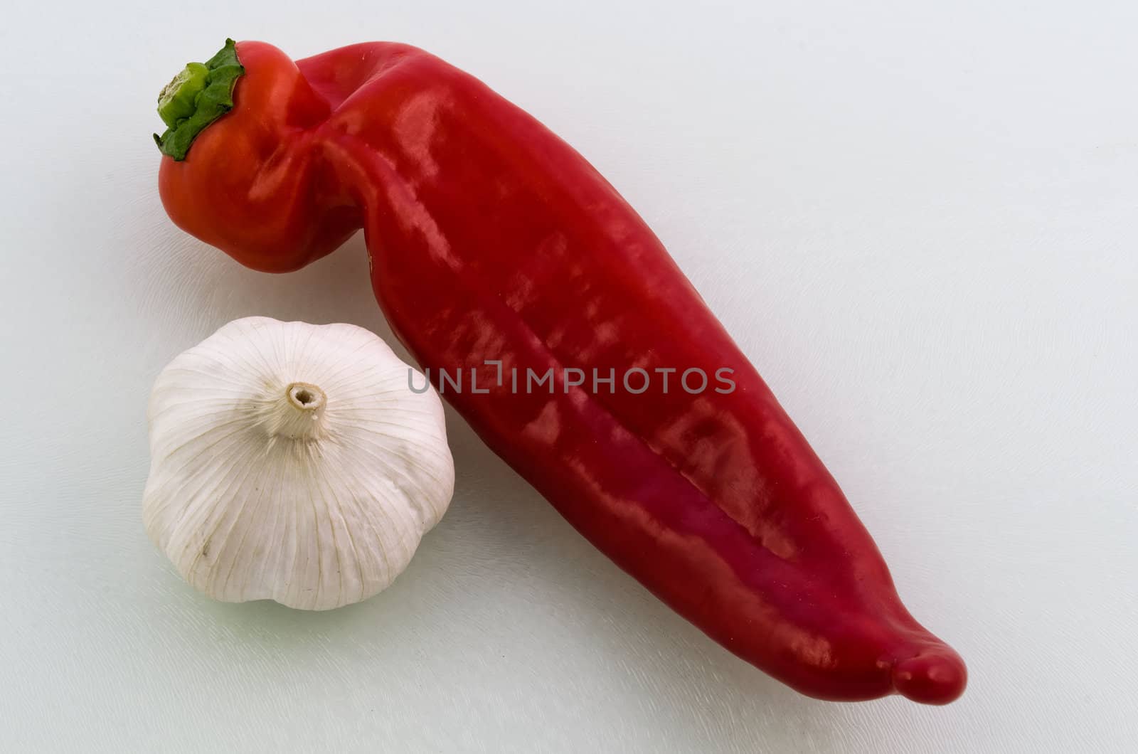 Sweet pointed pepper with garlic by Jez22