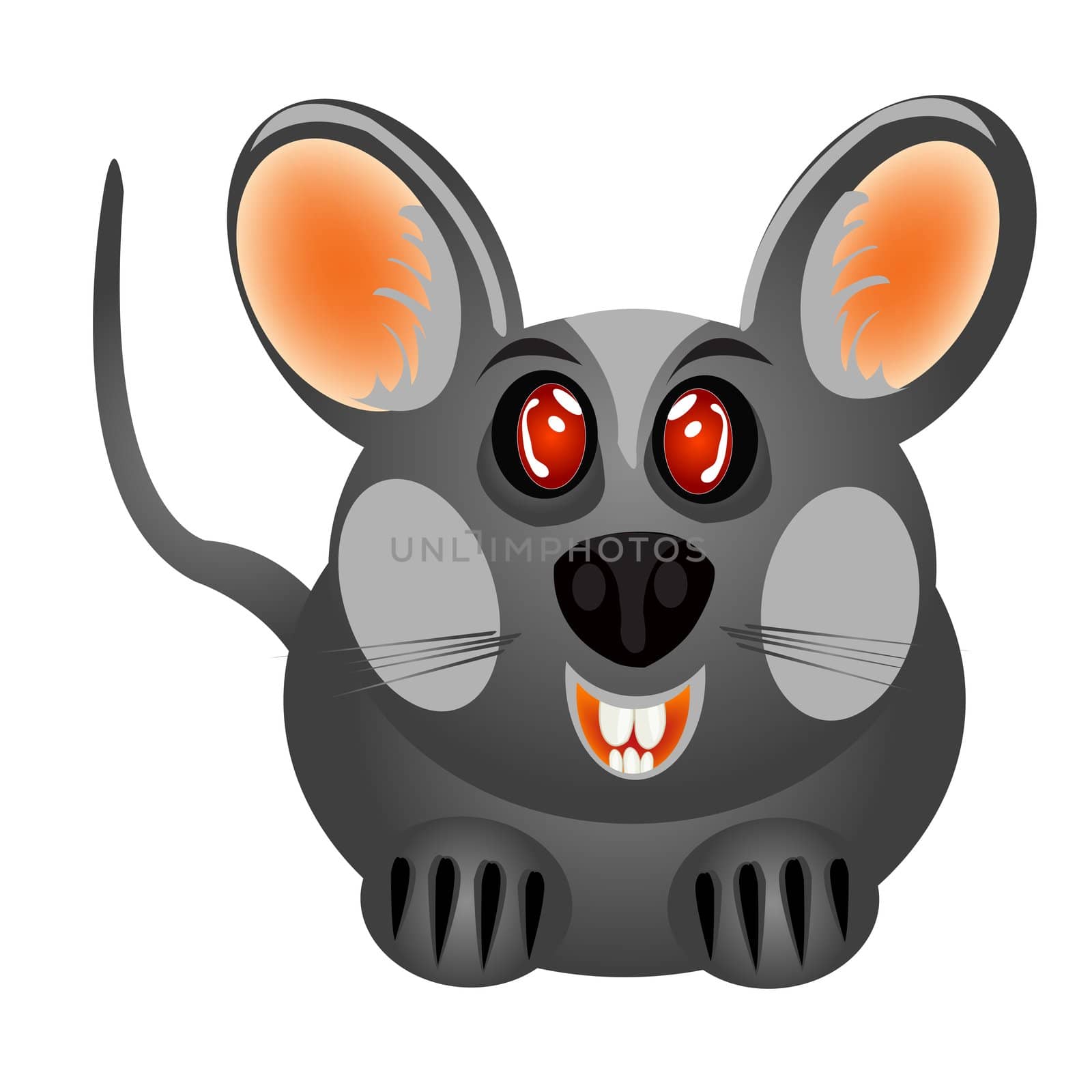 Small gray baby mouse by cobol1964