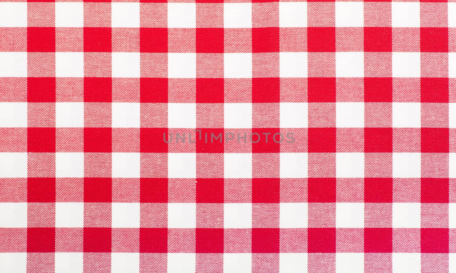 Red and white tablecloth by AGorohov