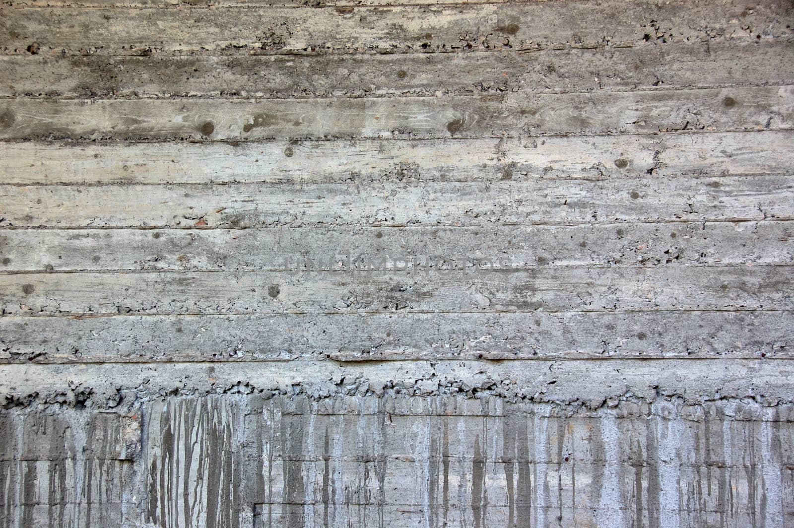 Concrete wall background with paint stains. Under construction cement texture.