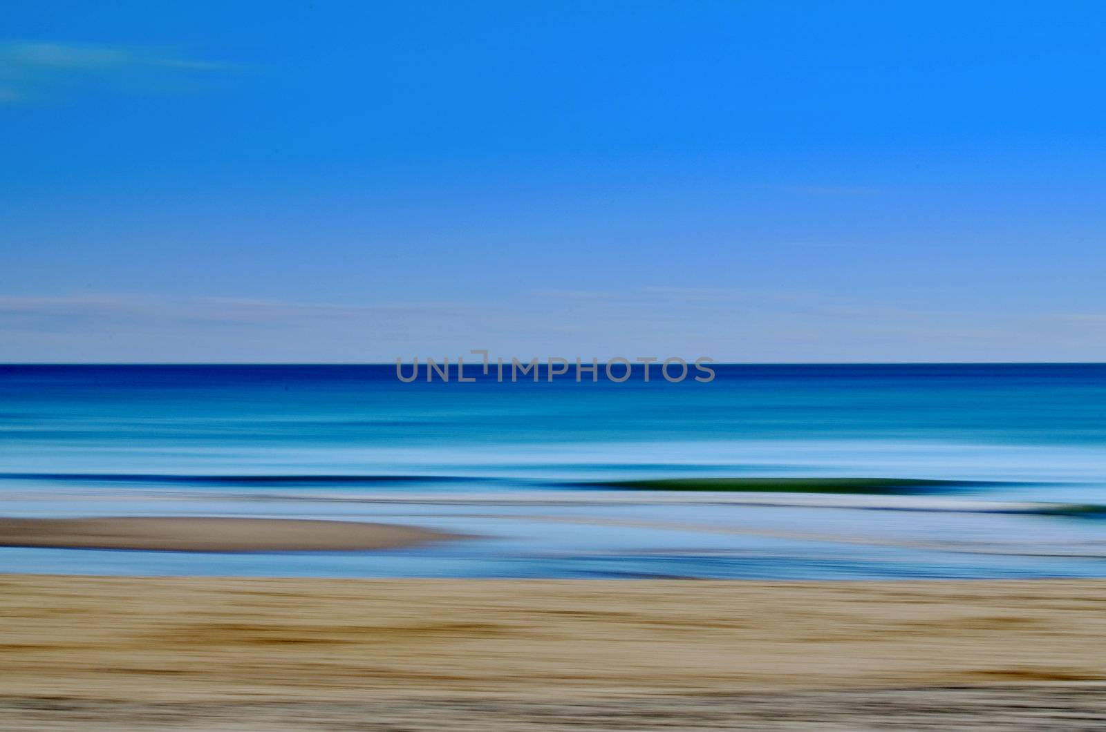 A sweep of Bournemouth beach.