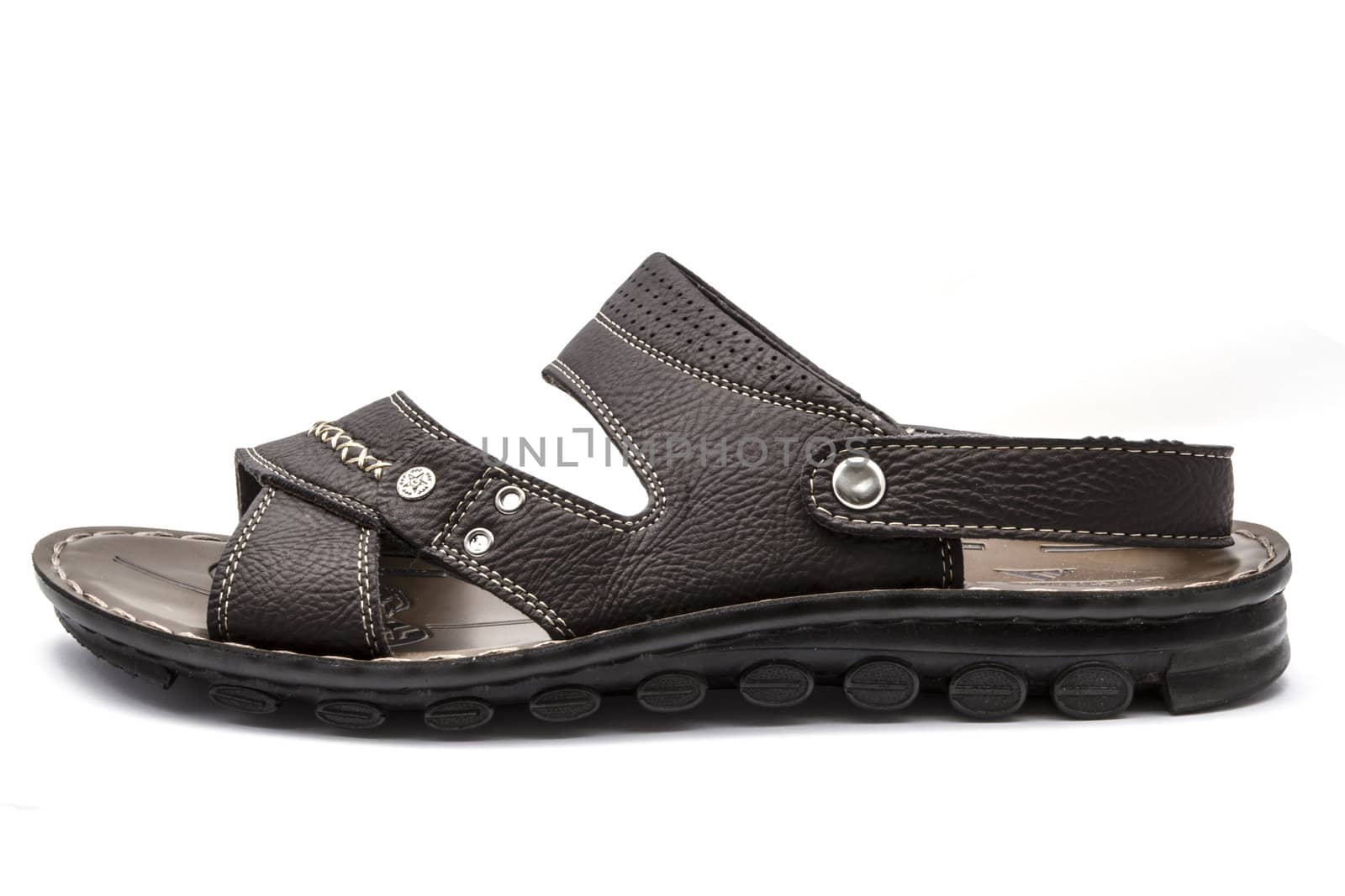 Men's sandal isolated on white background
