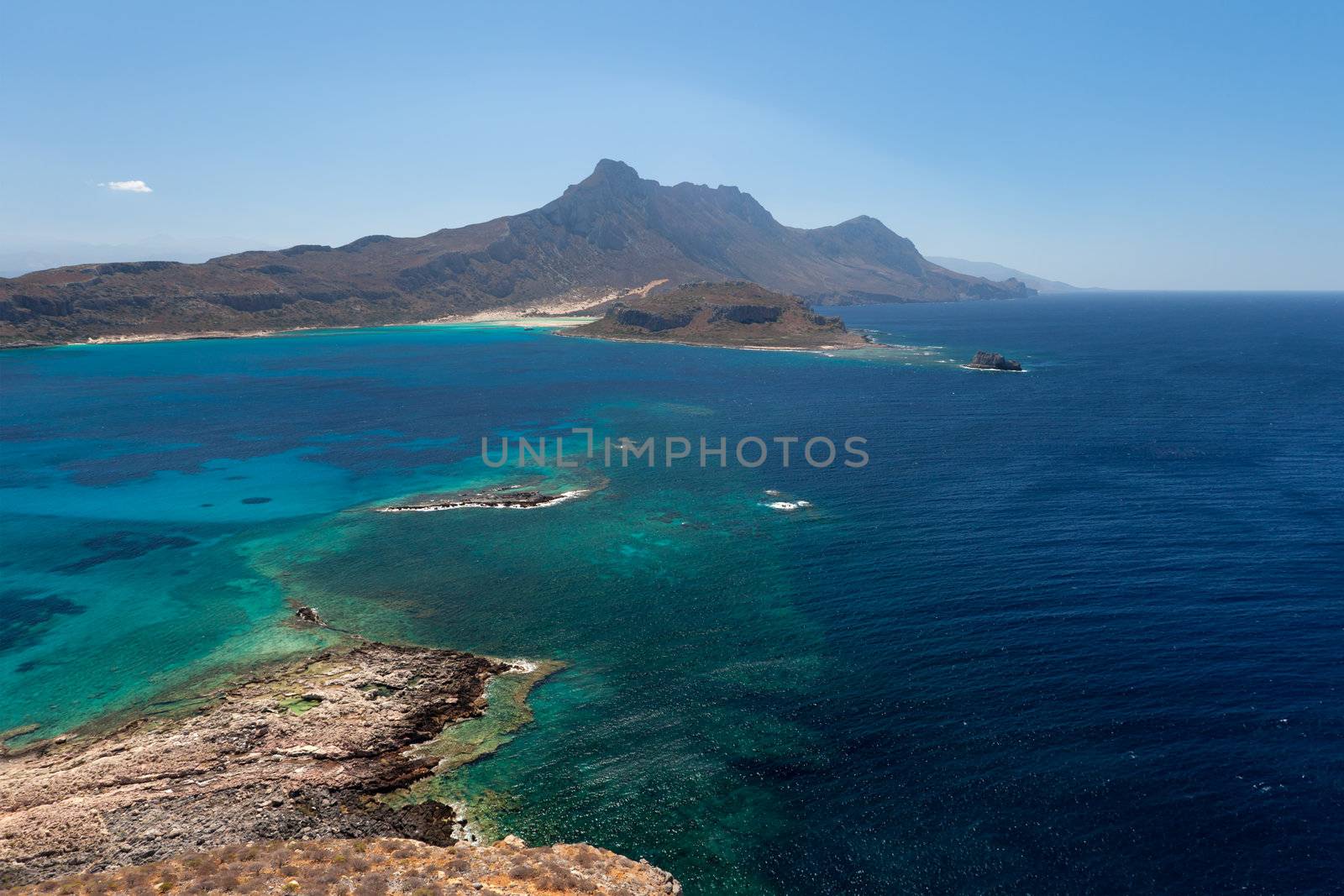 View of the Bay of Balos by DimasEKB