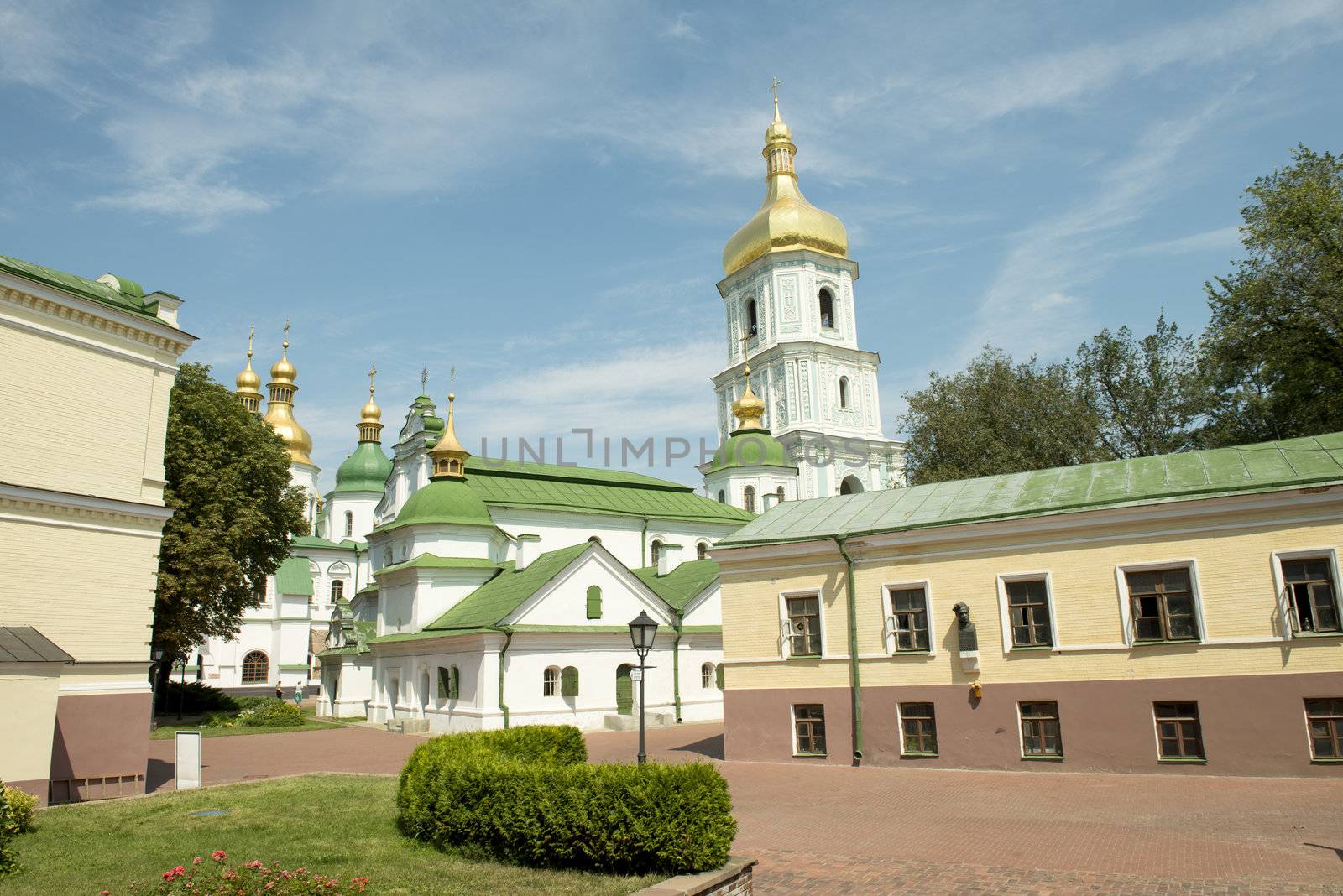 SAINT SOPHIA CATHEDRAL IN KIEV. Taken on August 2012 by Alenmax