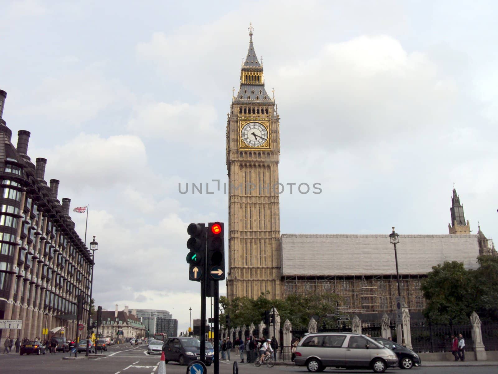 Big Ben viewed from Bridge Street, London