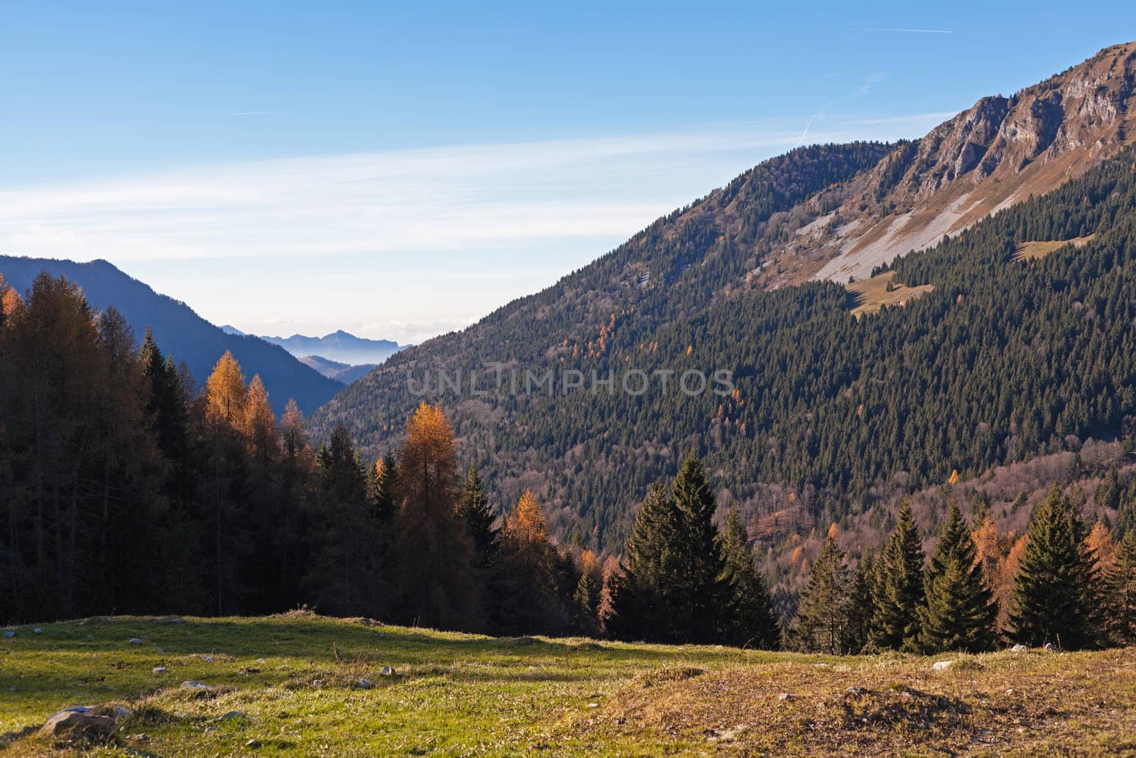 relaxing italian mountain landscape and blue sky
nice mountains, silence and nature