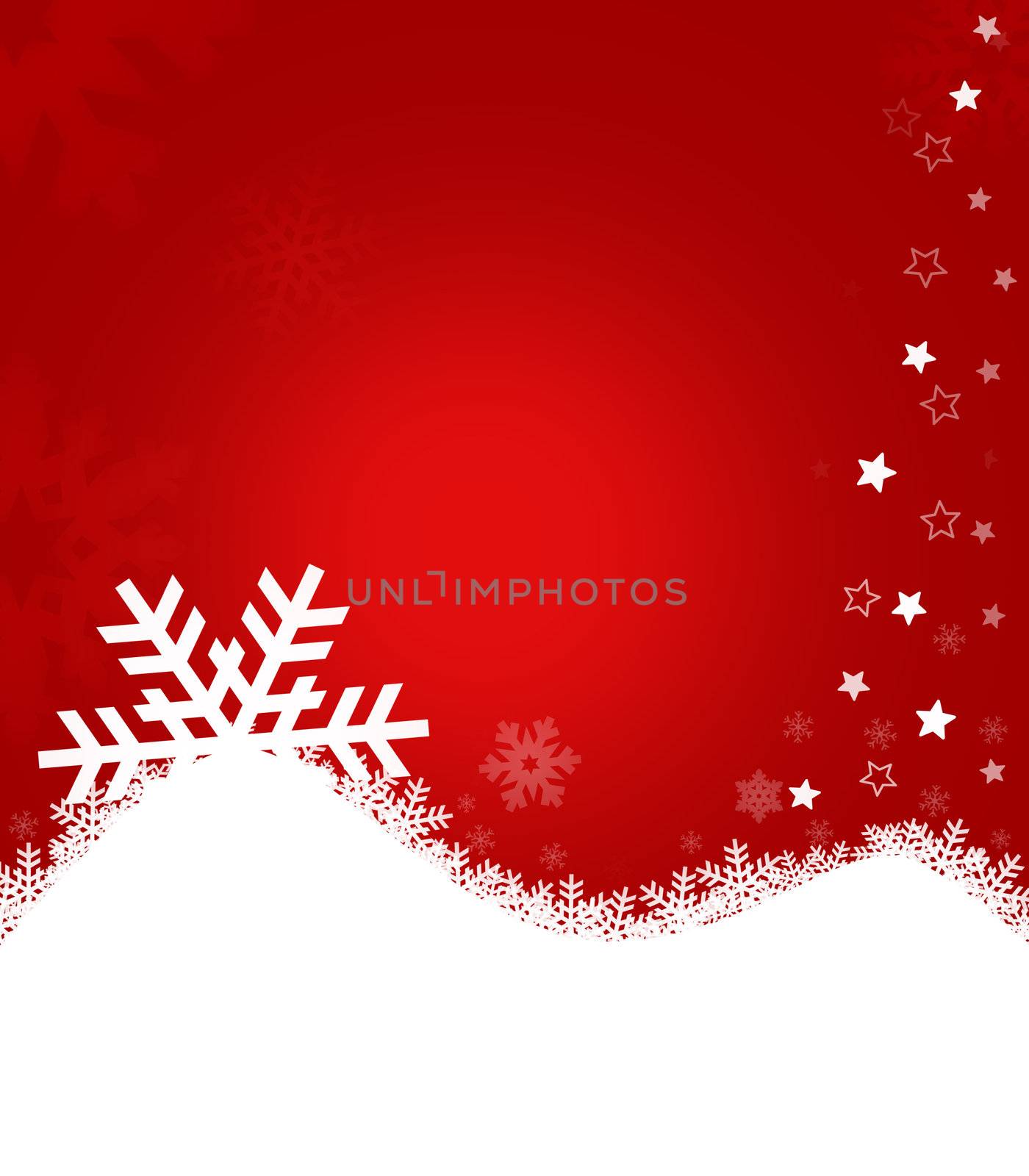 christmas background for your designs with stars and snowflakes
