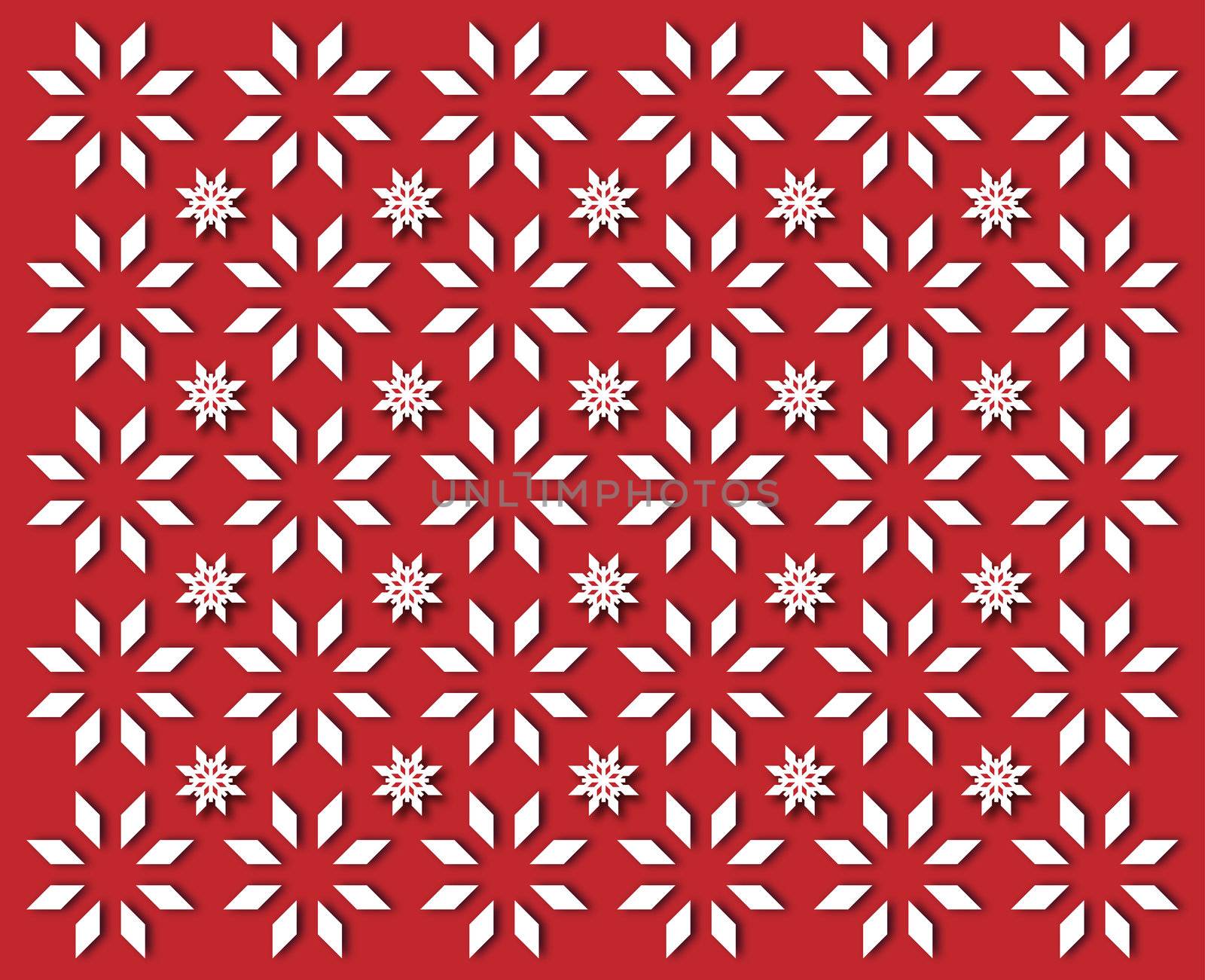 wallpaper simple white snowflakes on dark red background