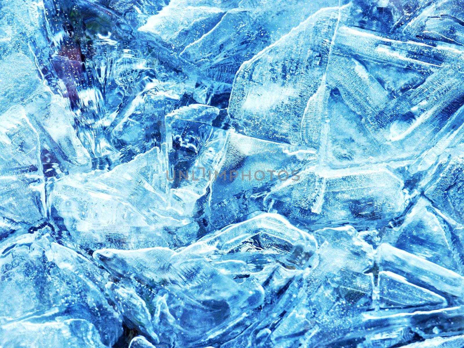 Frosty pattern ice lake by yucas