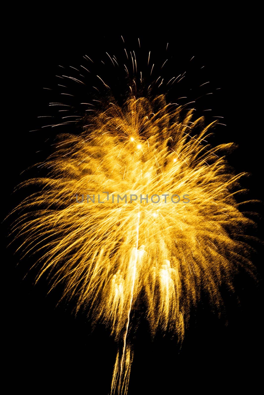 beautiful fireworks against the dark sky, fireworks