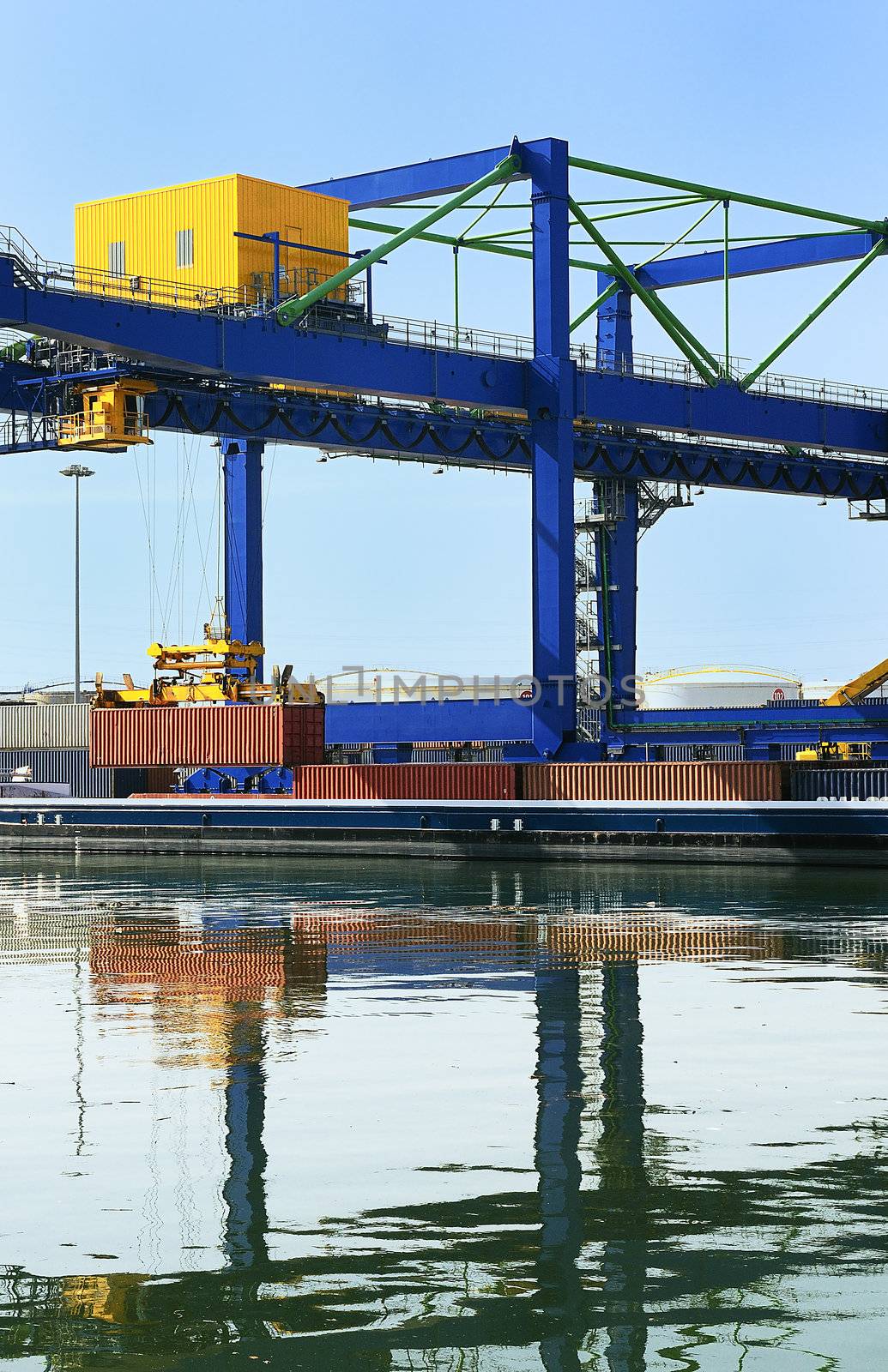 Port Logistics and transport heavy industry