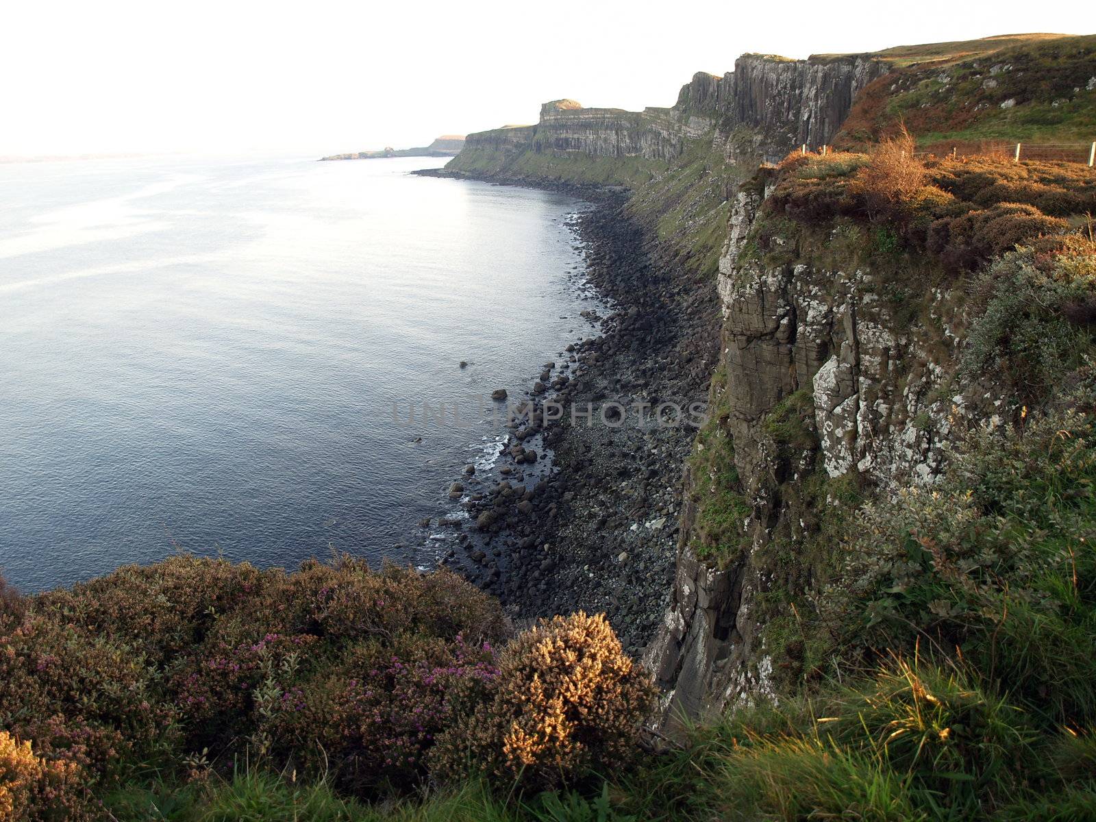 Cliffs of Kilt Rock, Scotland by anderm