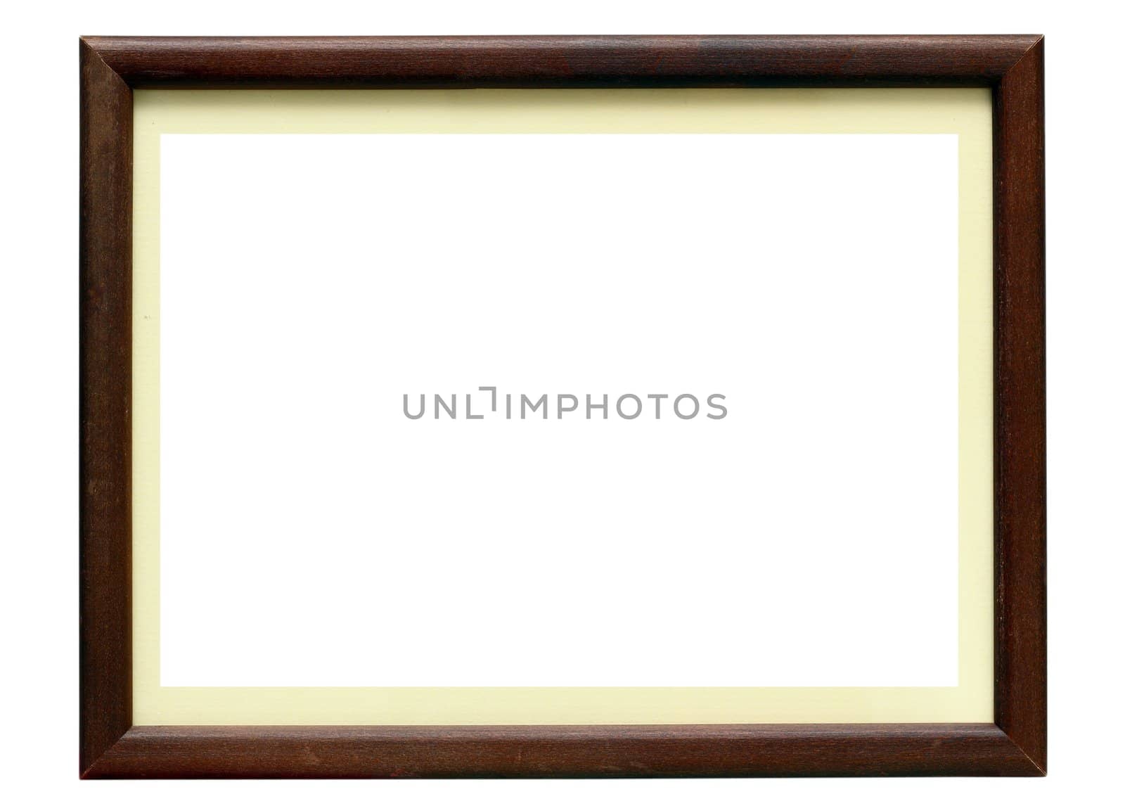 photo frame isolated on white by taviphoto