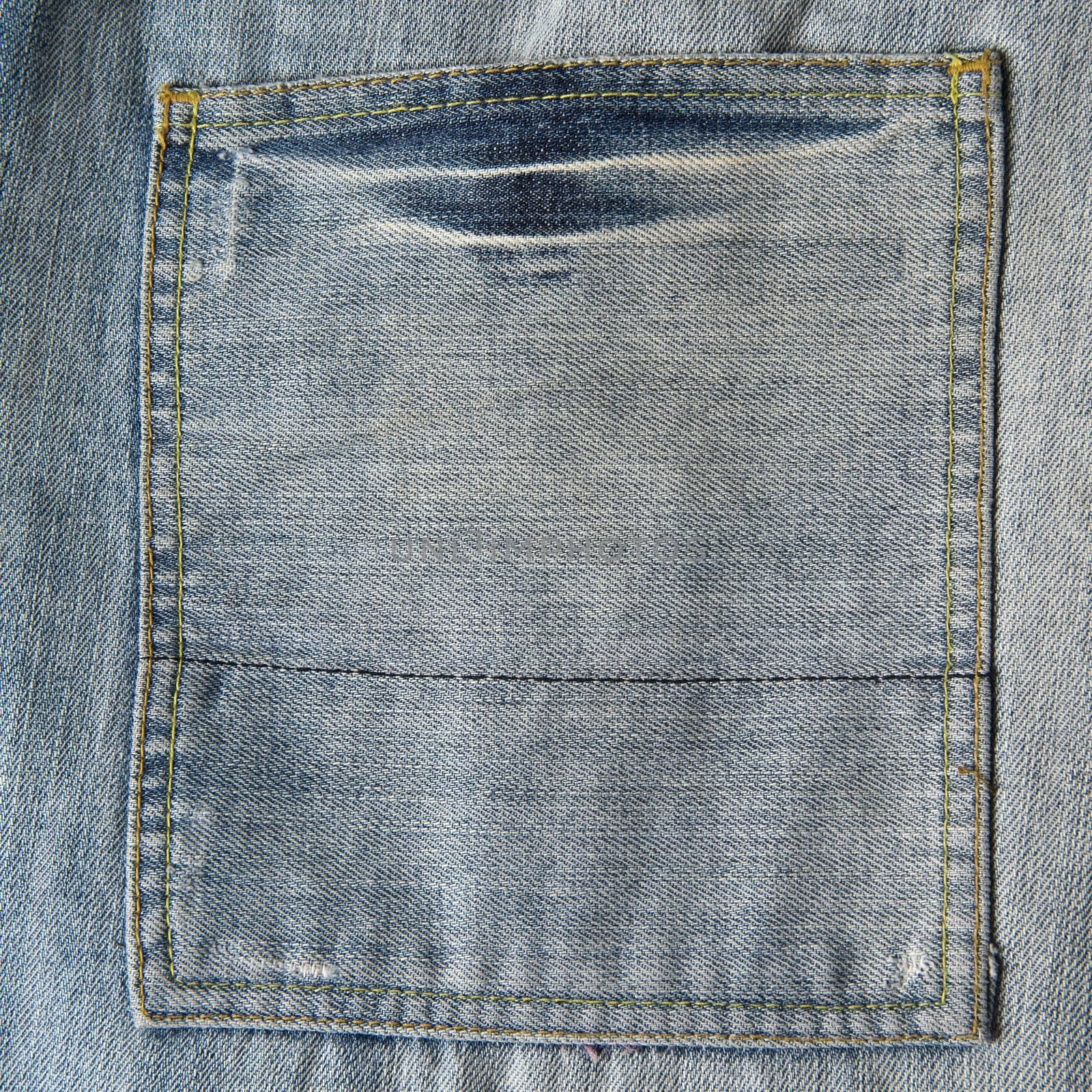 Detail of the jeans pocket by angelsimon