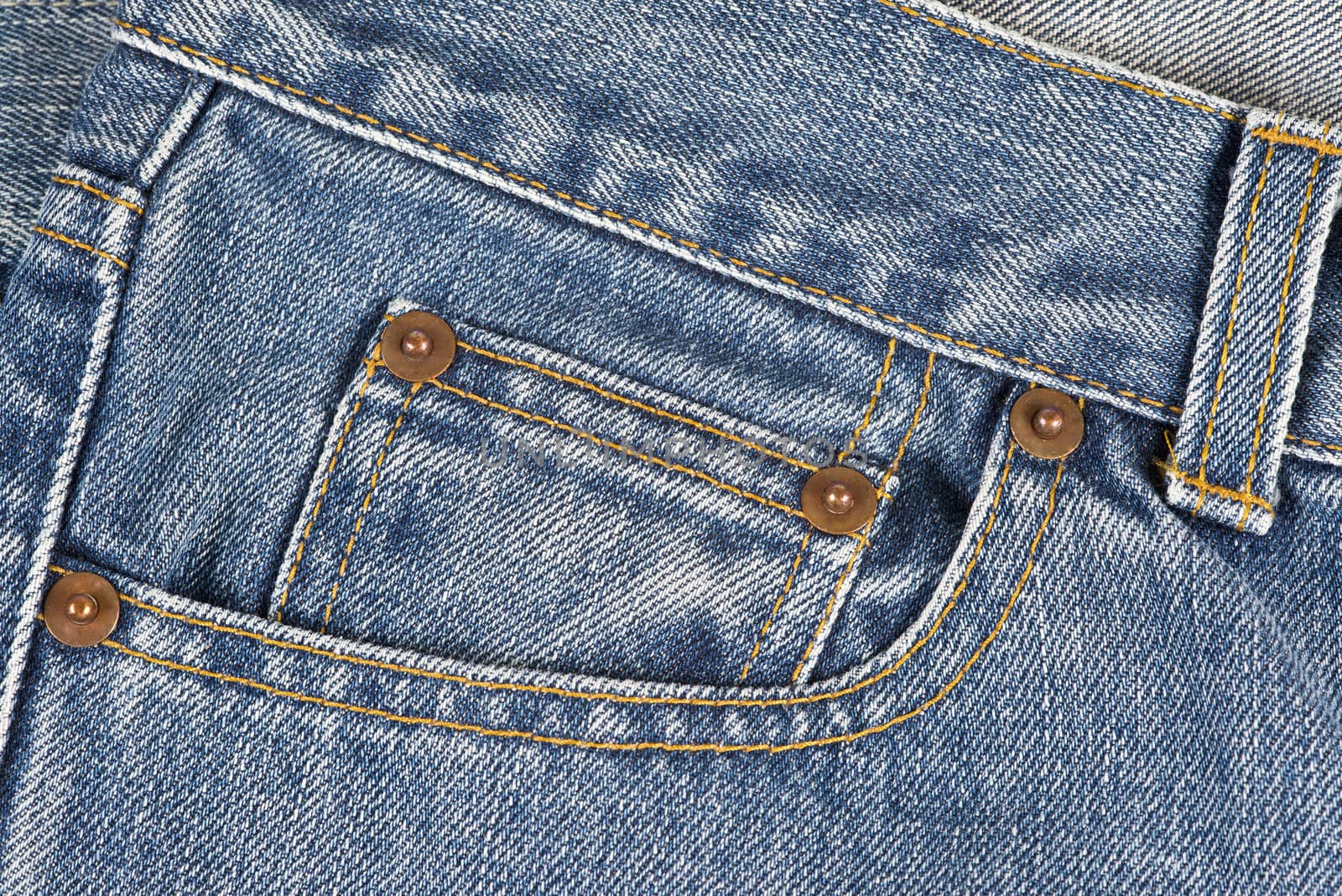 Detail of the jeans pocket by angelsimon