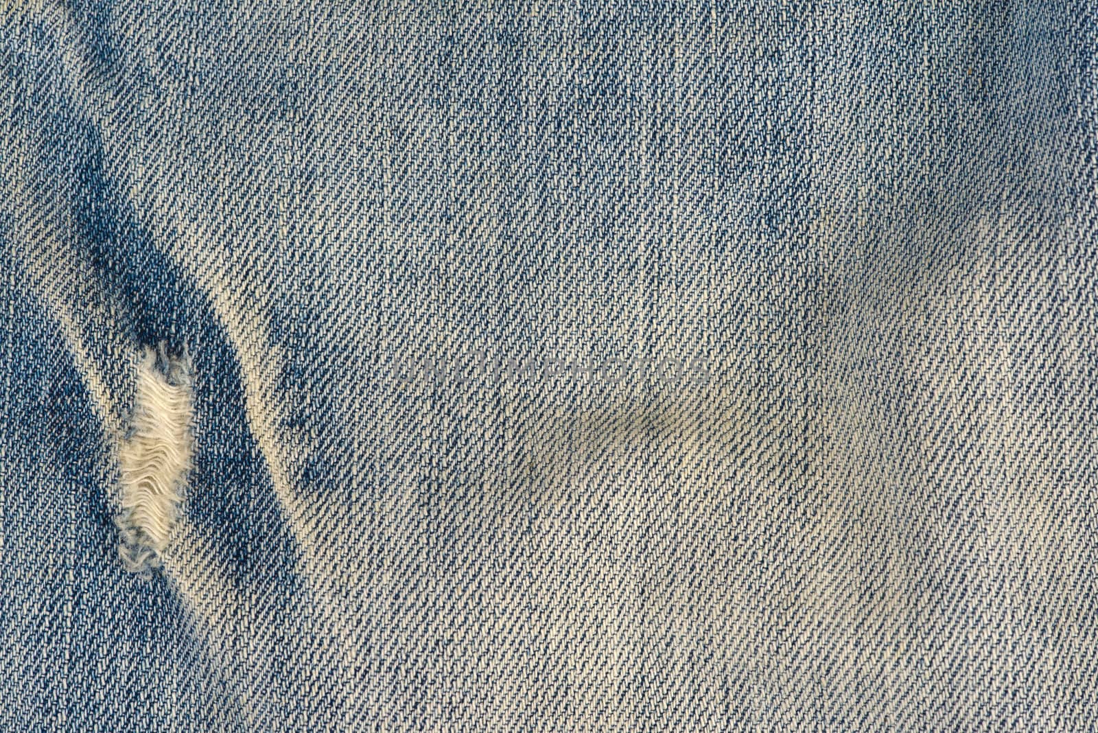 Old blue jeans pattern background by angelsimon