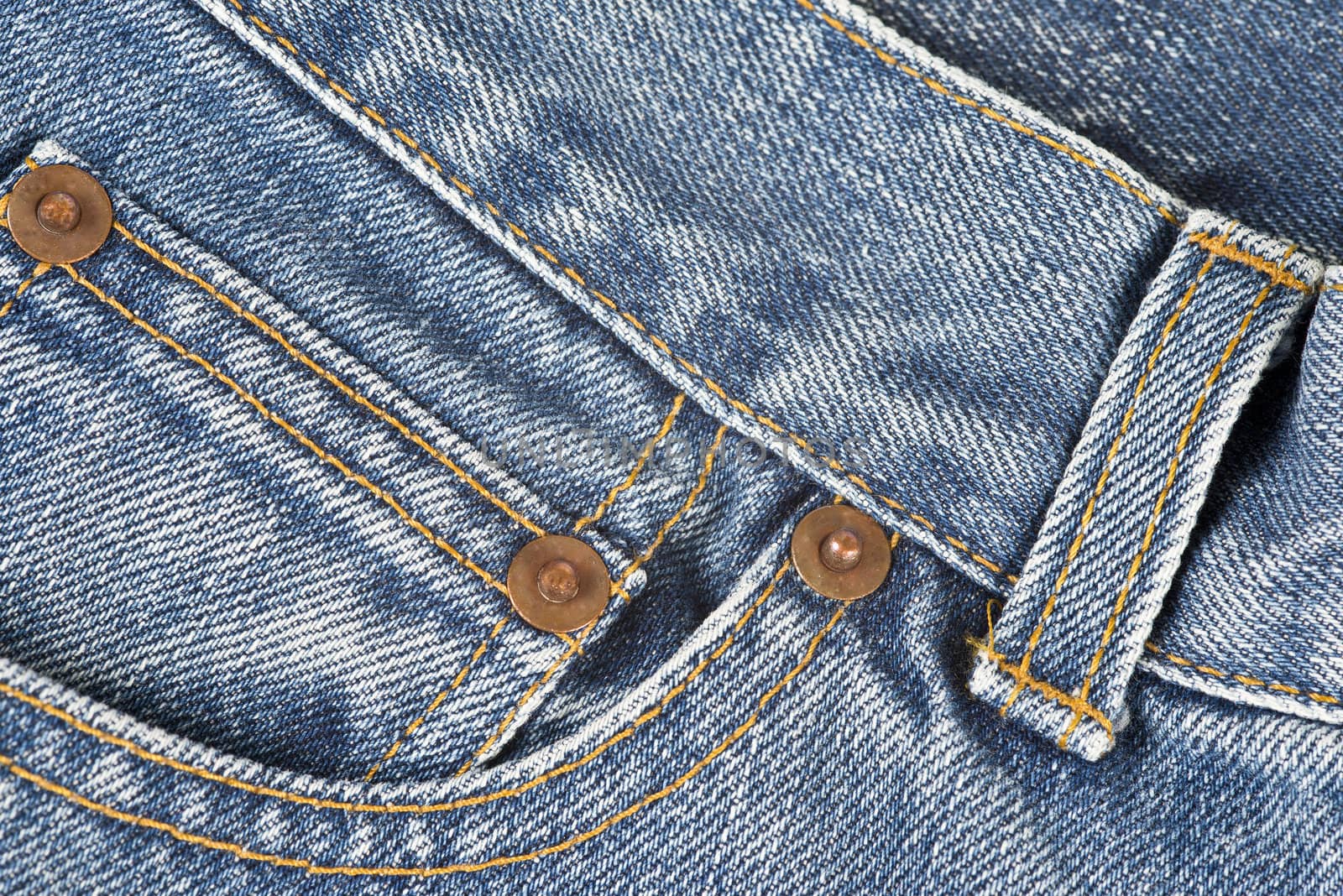 Detail of the jeans pocket by angelsimon
