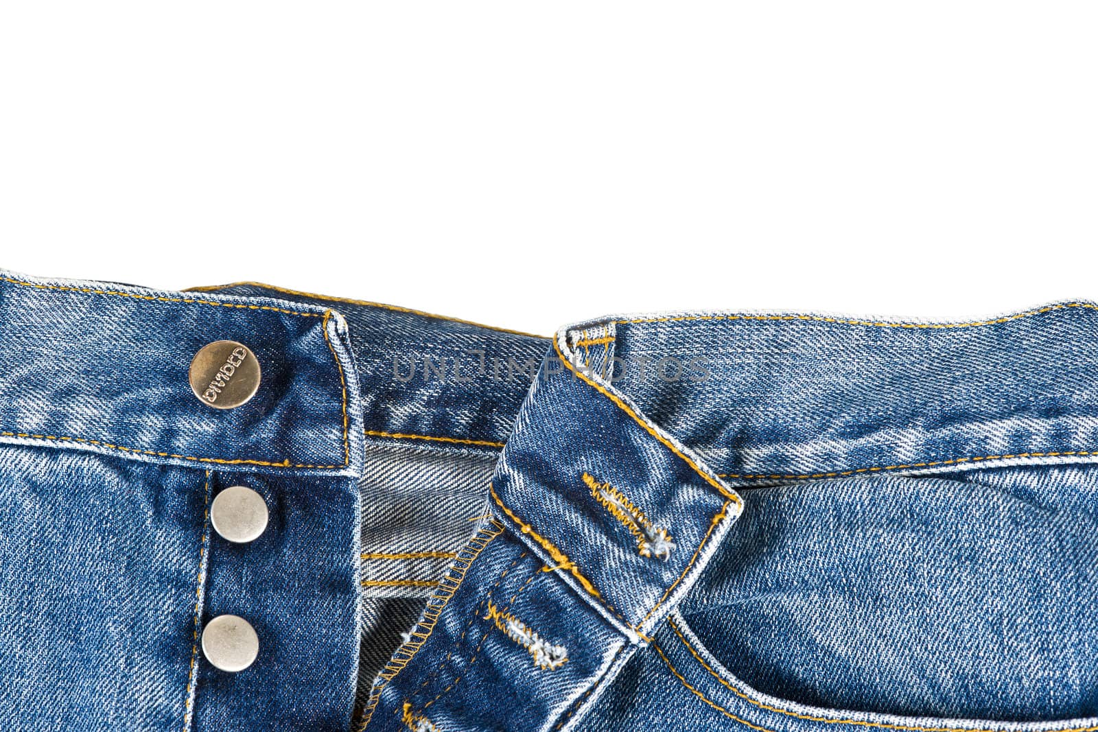 Fly of the jeans with button closure by angelsimon