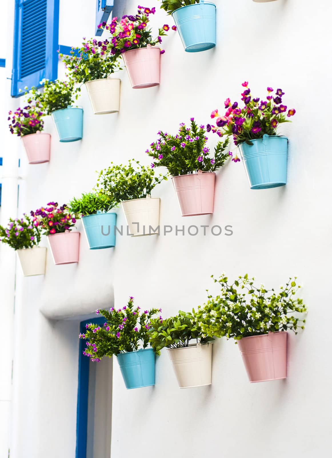 colored details of Greece by TanawatPontchour