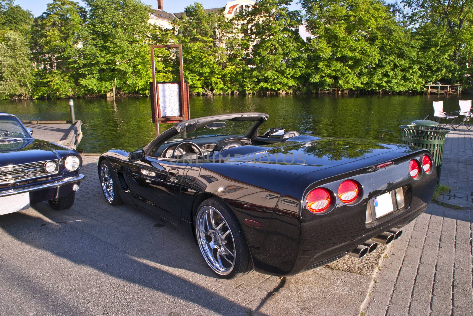 am car meeting in Halden City (Corvette) by steirus