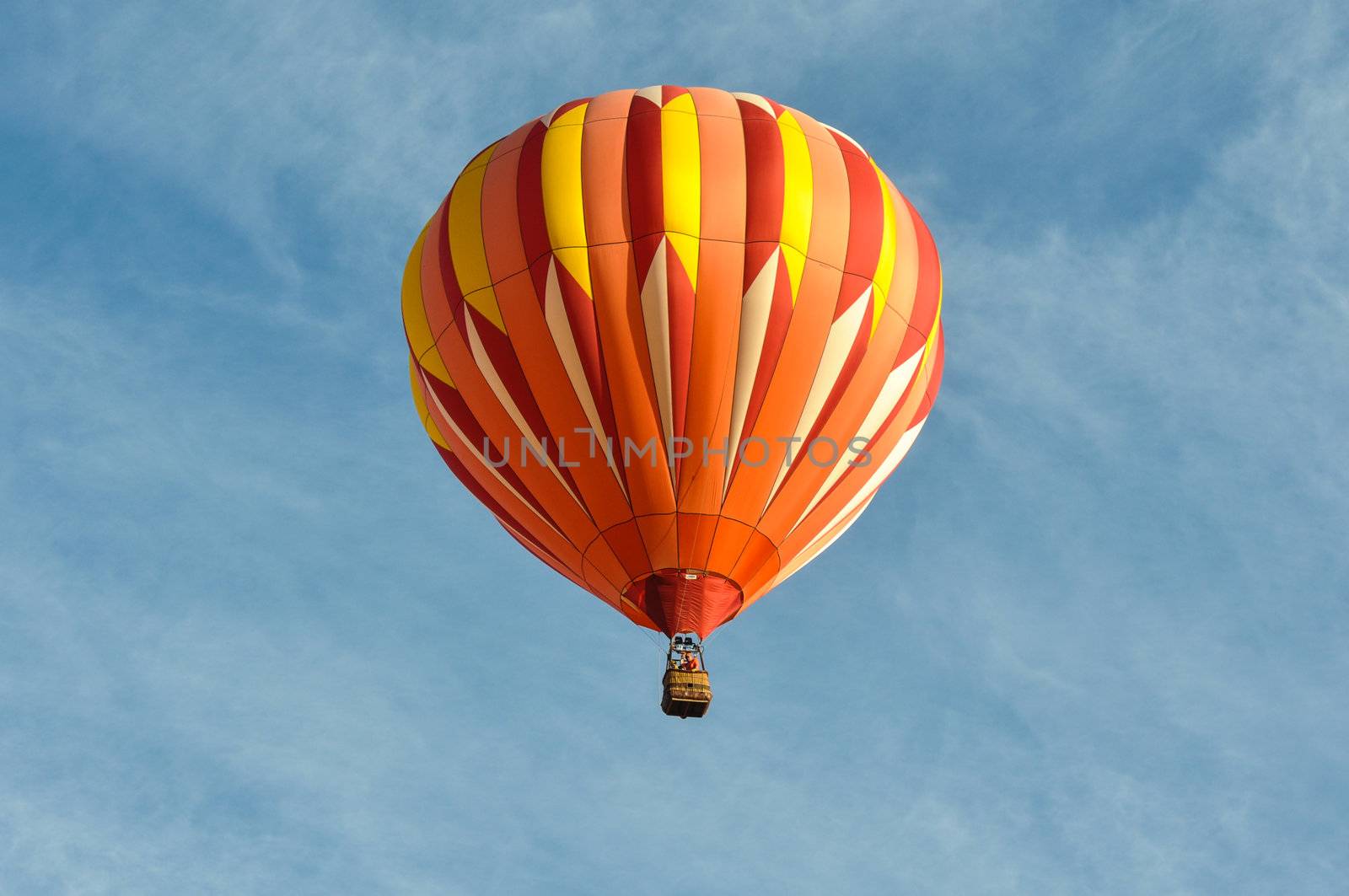 Orange Hot Air Balloon