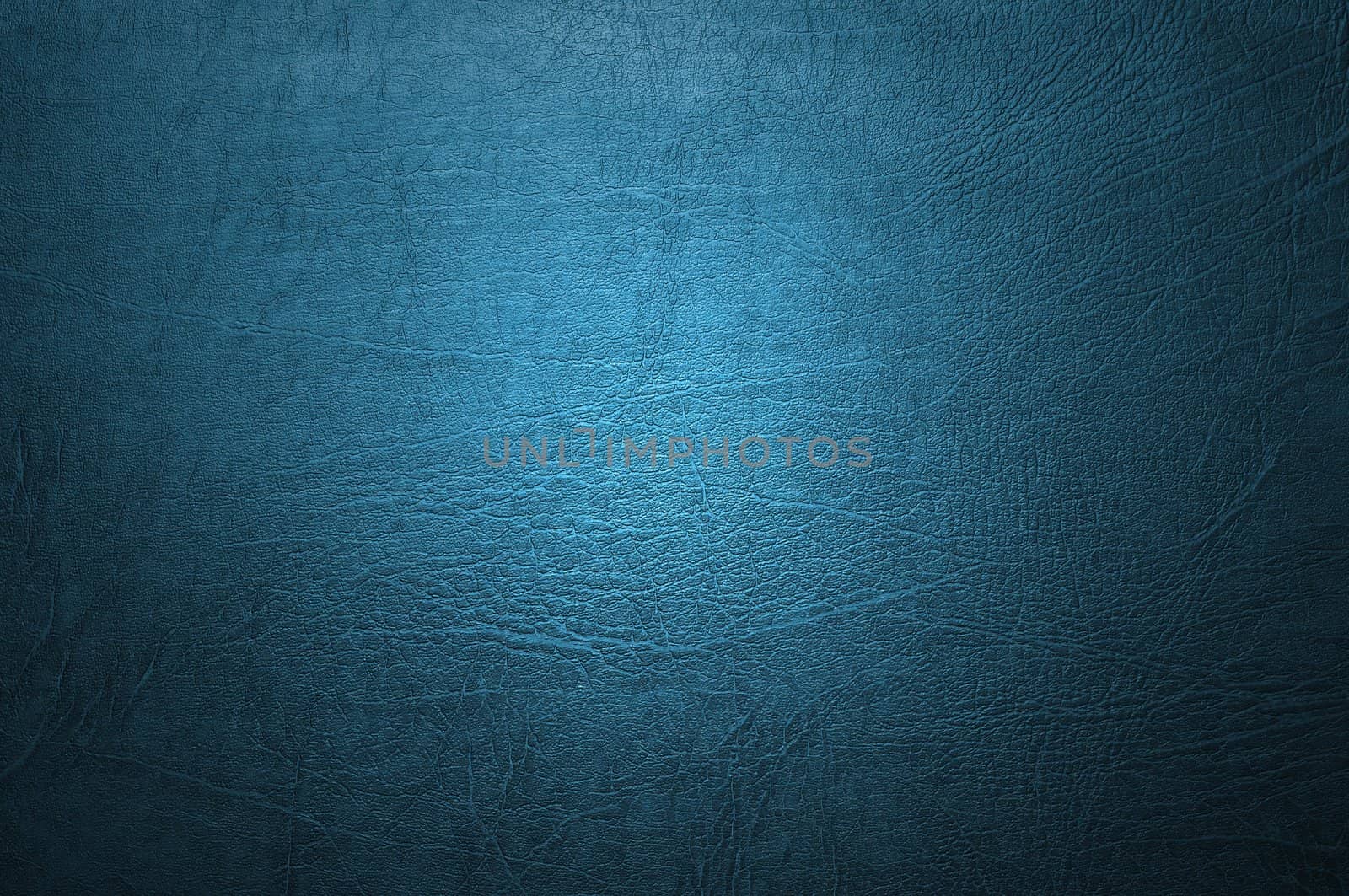 Natural qualitative blue leather texture. Close up.