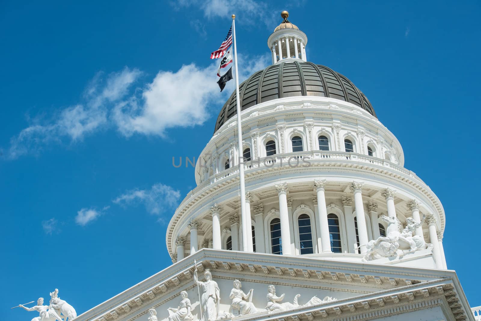 Sacramento State Capitol Building of California