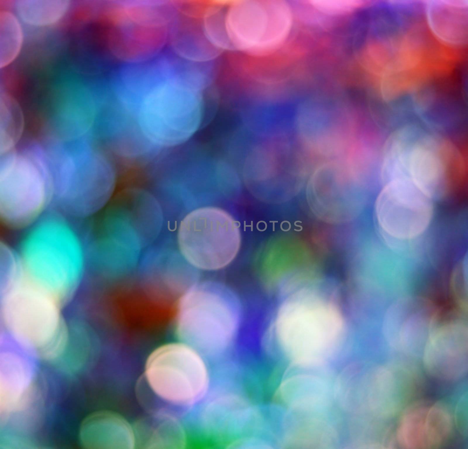 color dar bokeh digital effect