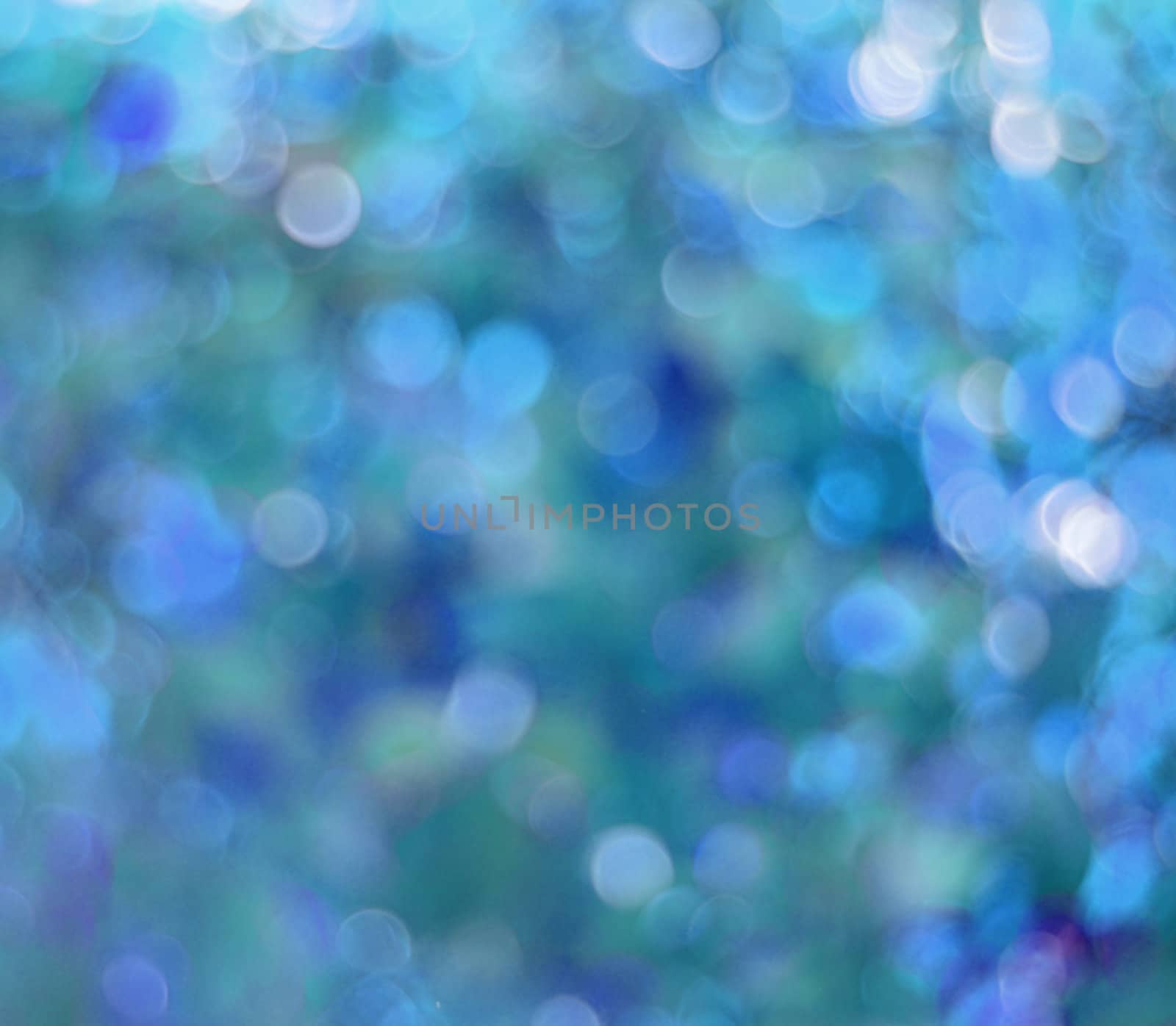 abstract background blue bokeh circles