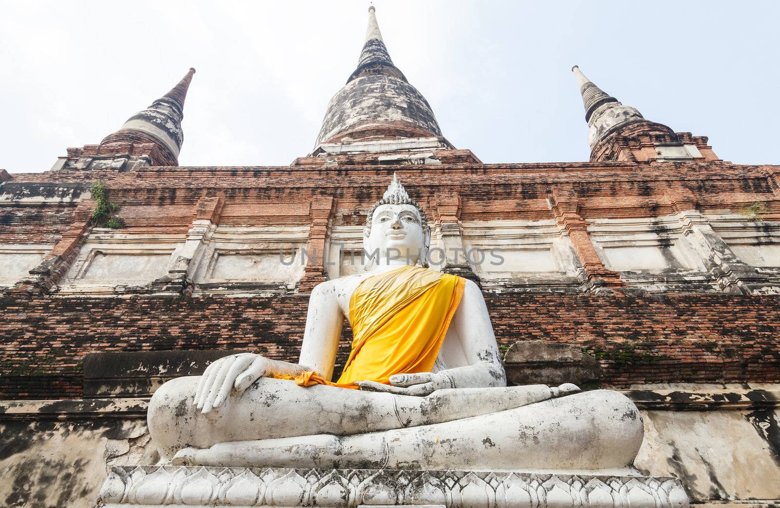 big Statue of Buddha in Thailand  by jame_j@homail.com