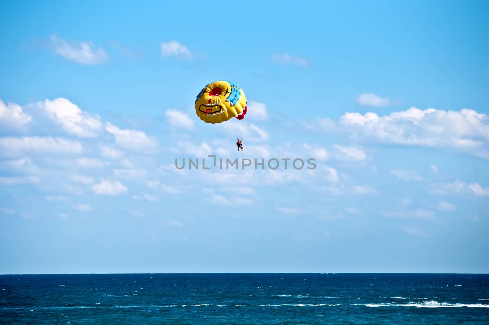Parasailing in summer . by LarisaP