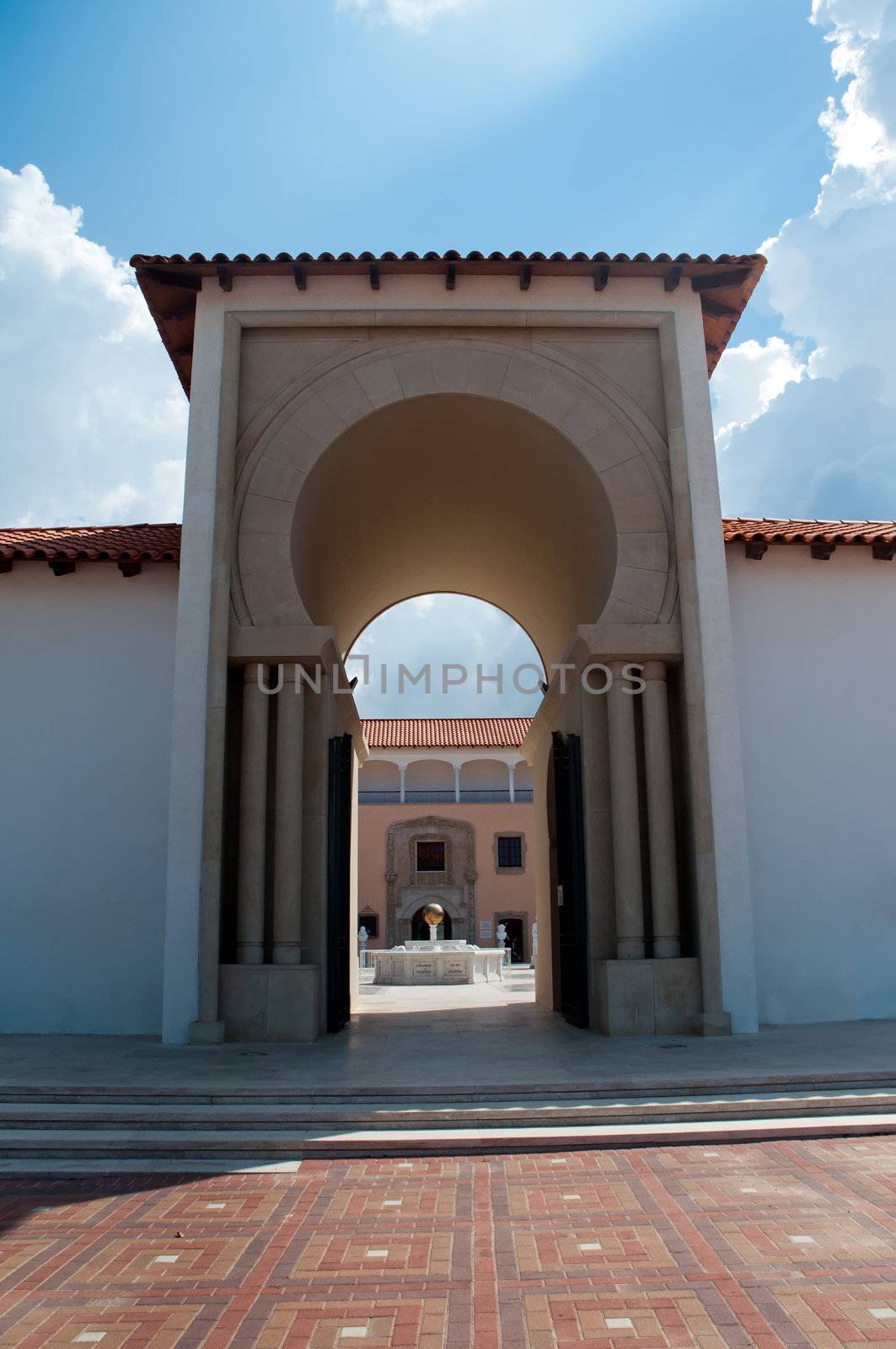 Ralli Museum in Caesarea . Israel .