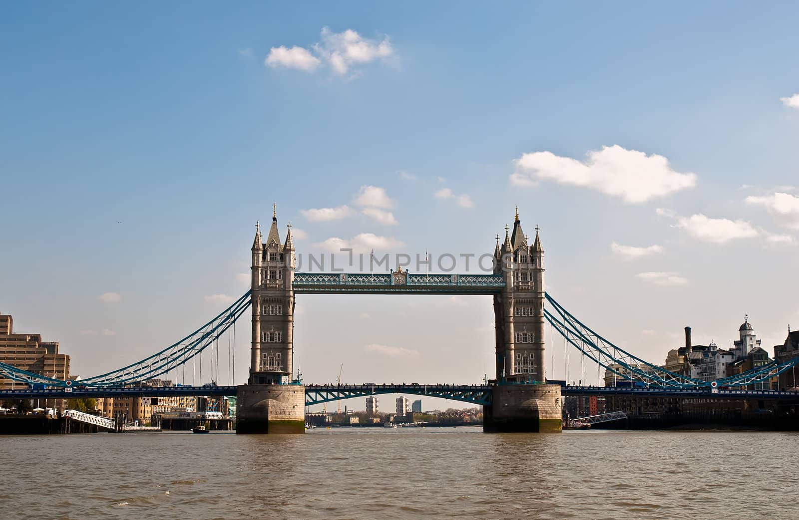 Famous Tower Bridge, London, UK